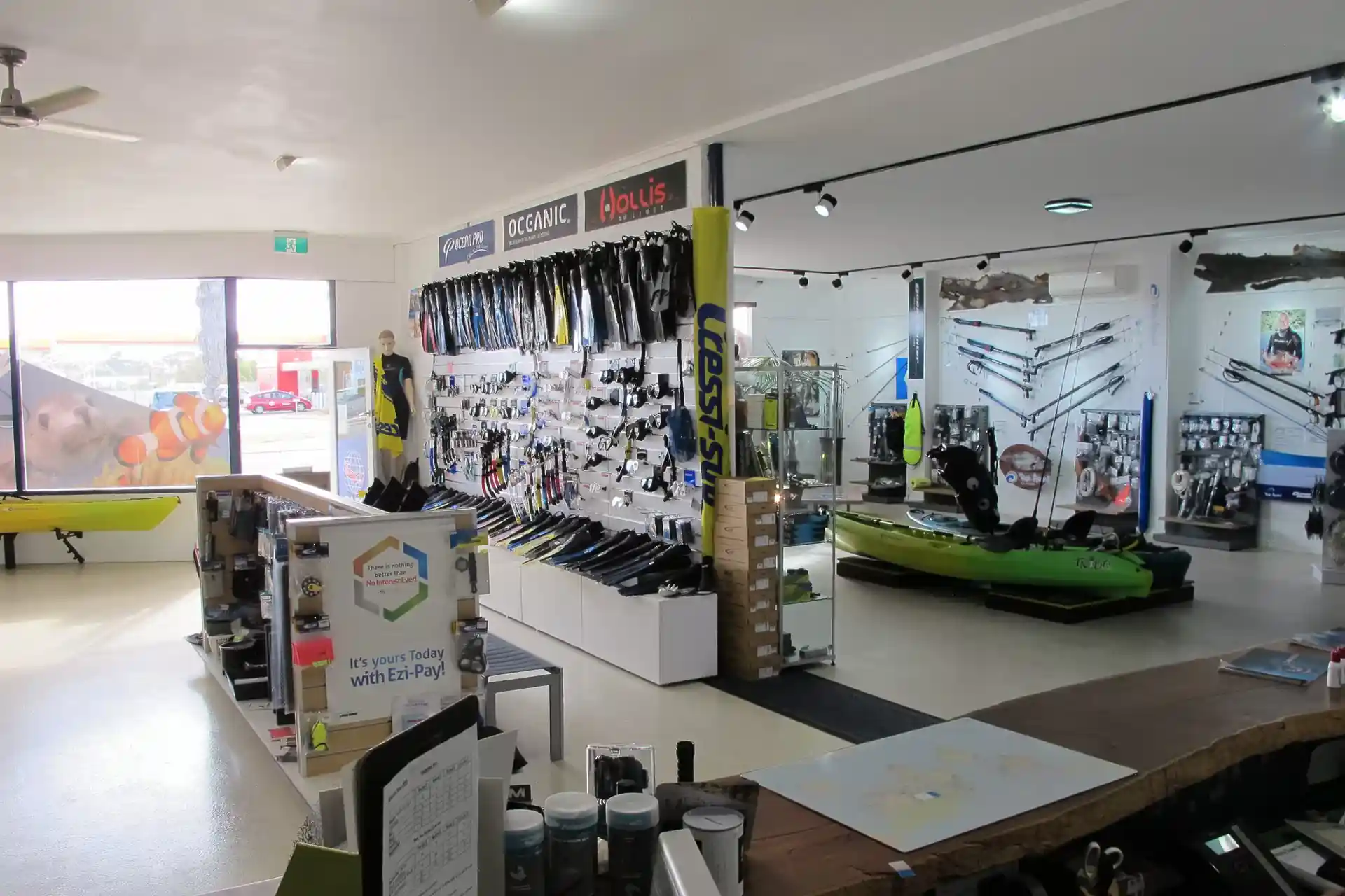 Dive shop photo