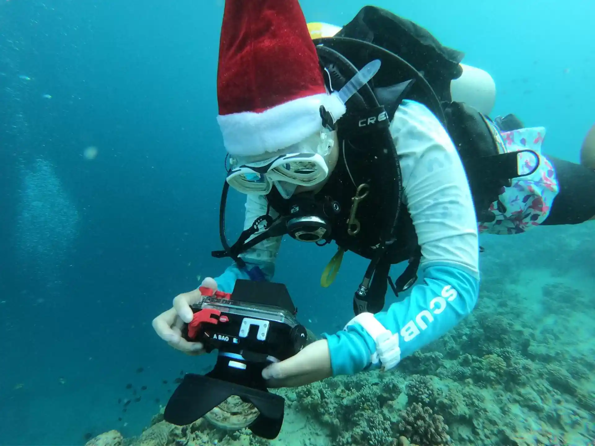 Underwater photography adventure dive