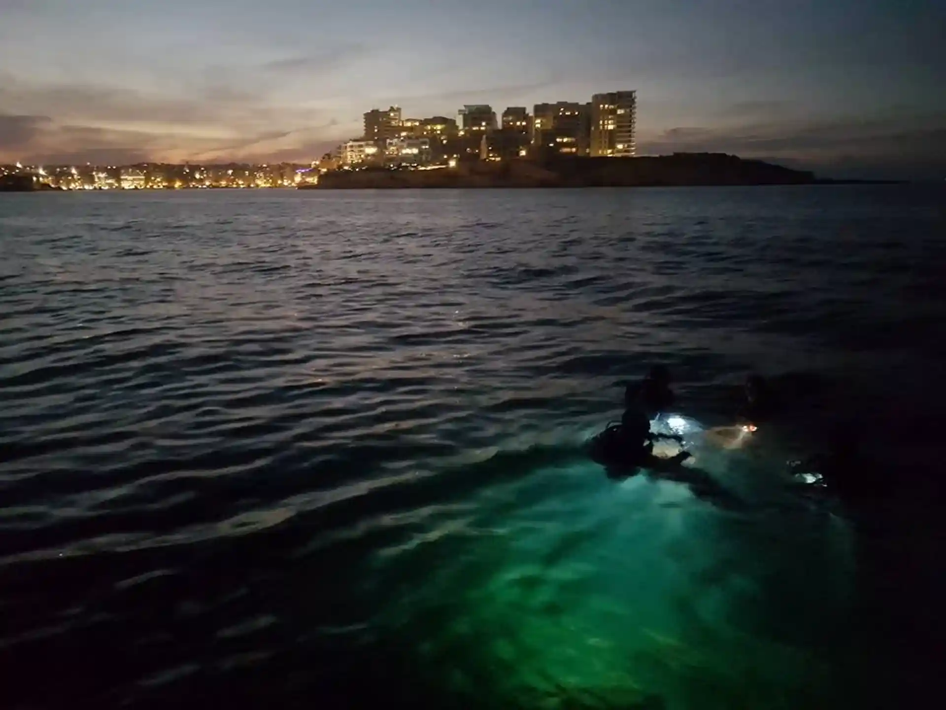 Include a night dive in your package