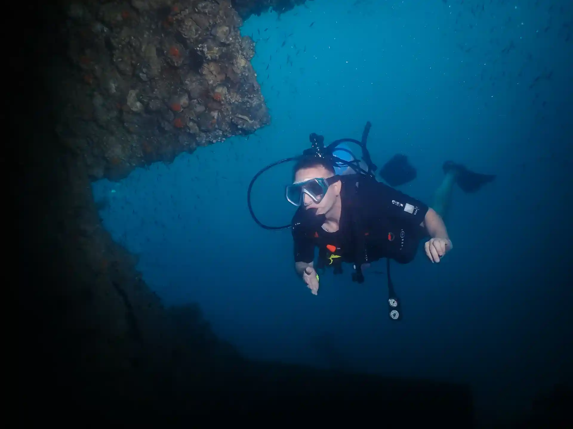 Many wrecks are in deep water