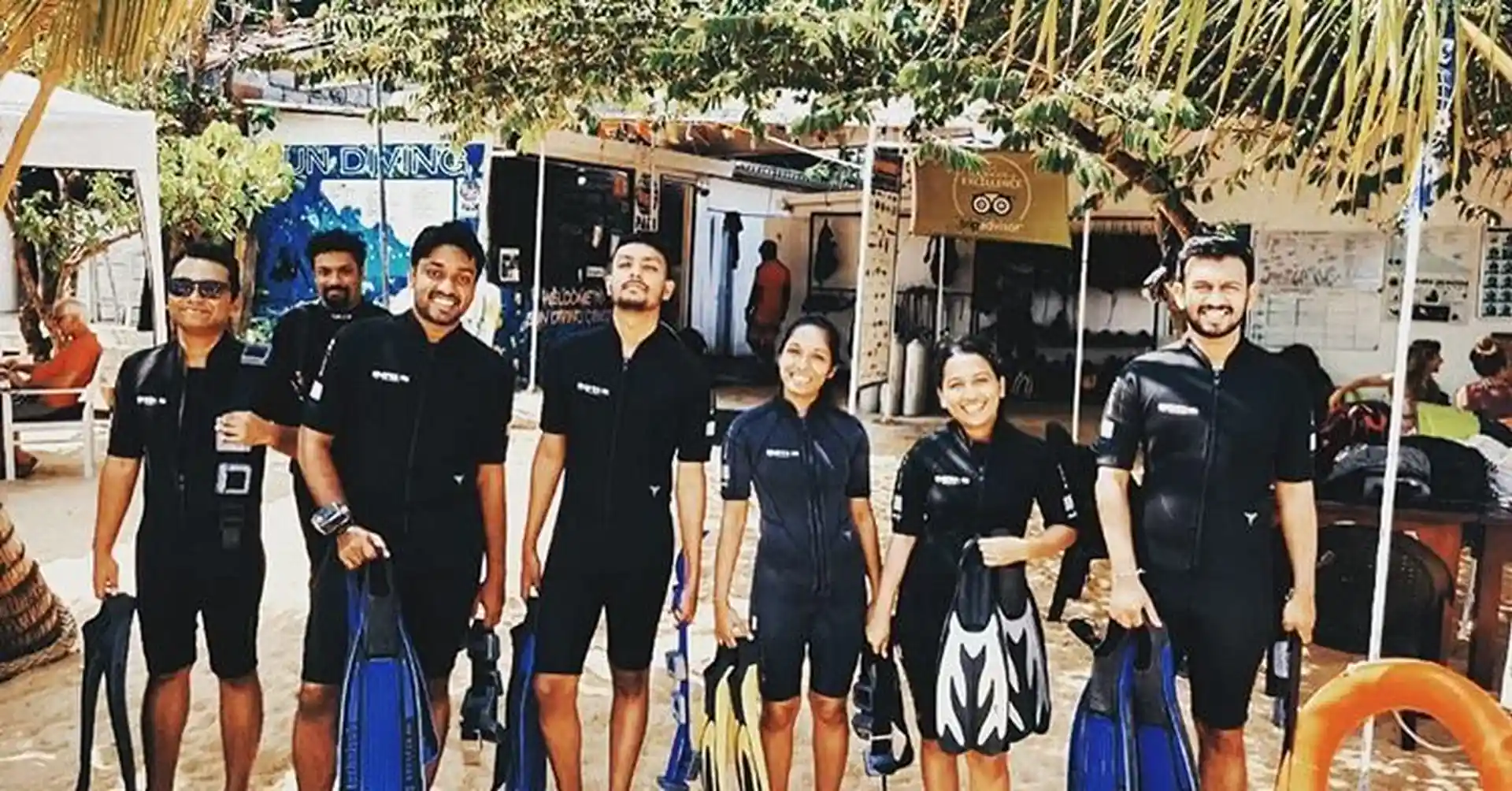 Enjoy and relax during this experience and meet some of your future diving buddies!