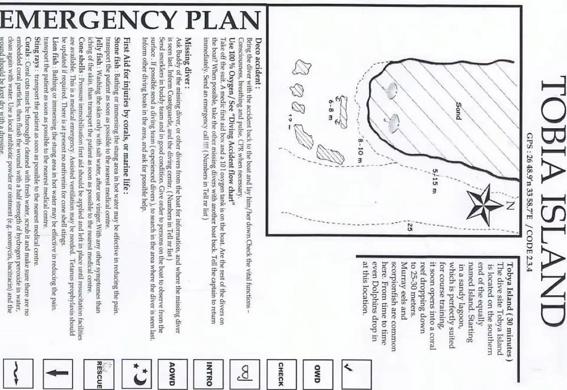 Foto des Tauchplatzes