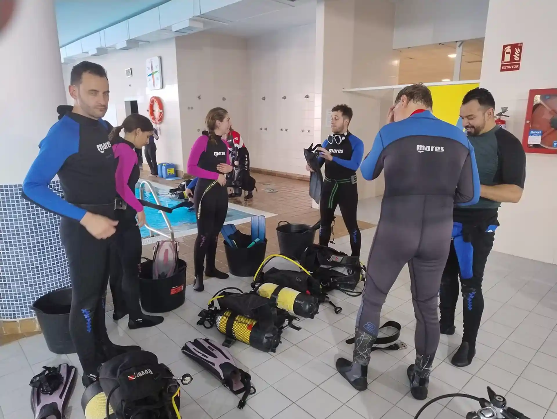 Foto de la tienda de buceo