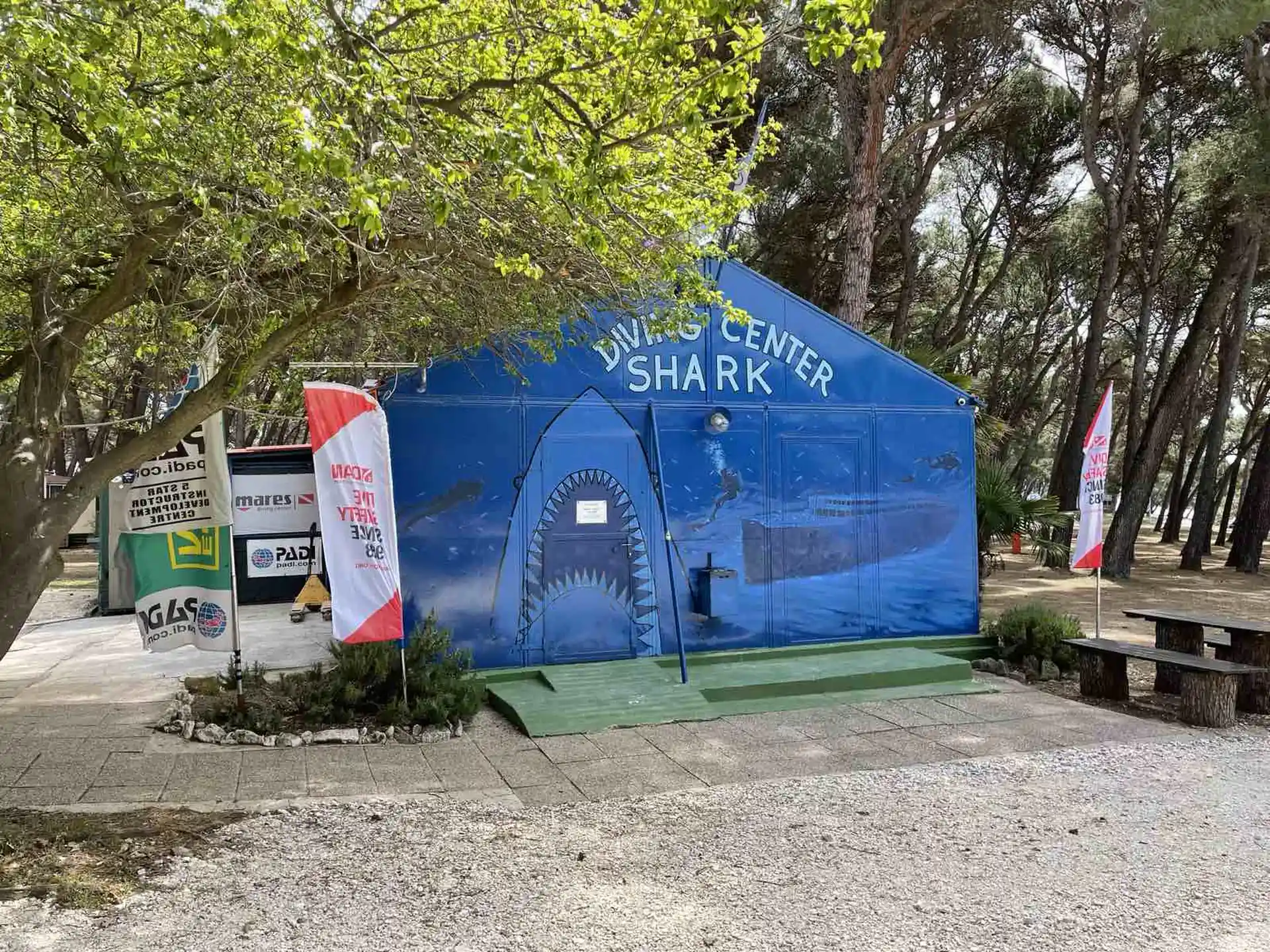 Dive shop photo