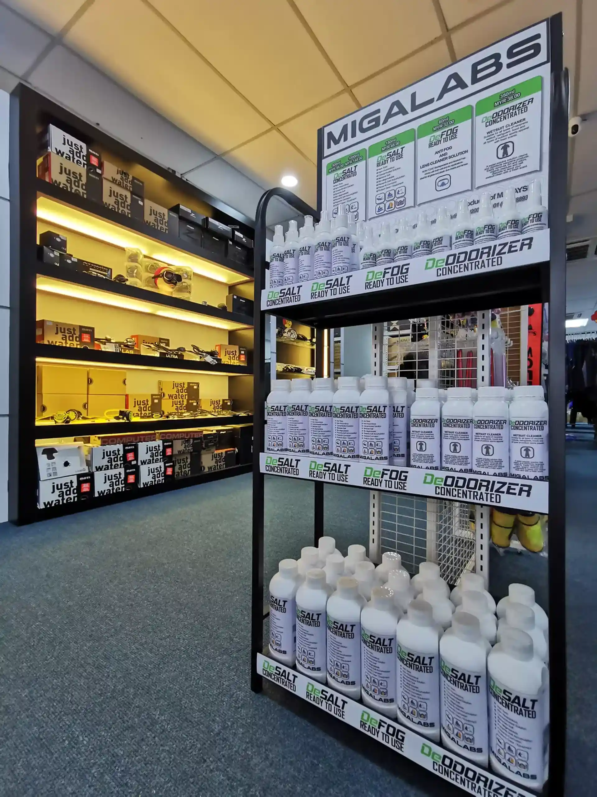 Dive shop photo