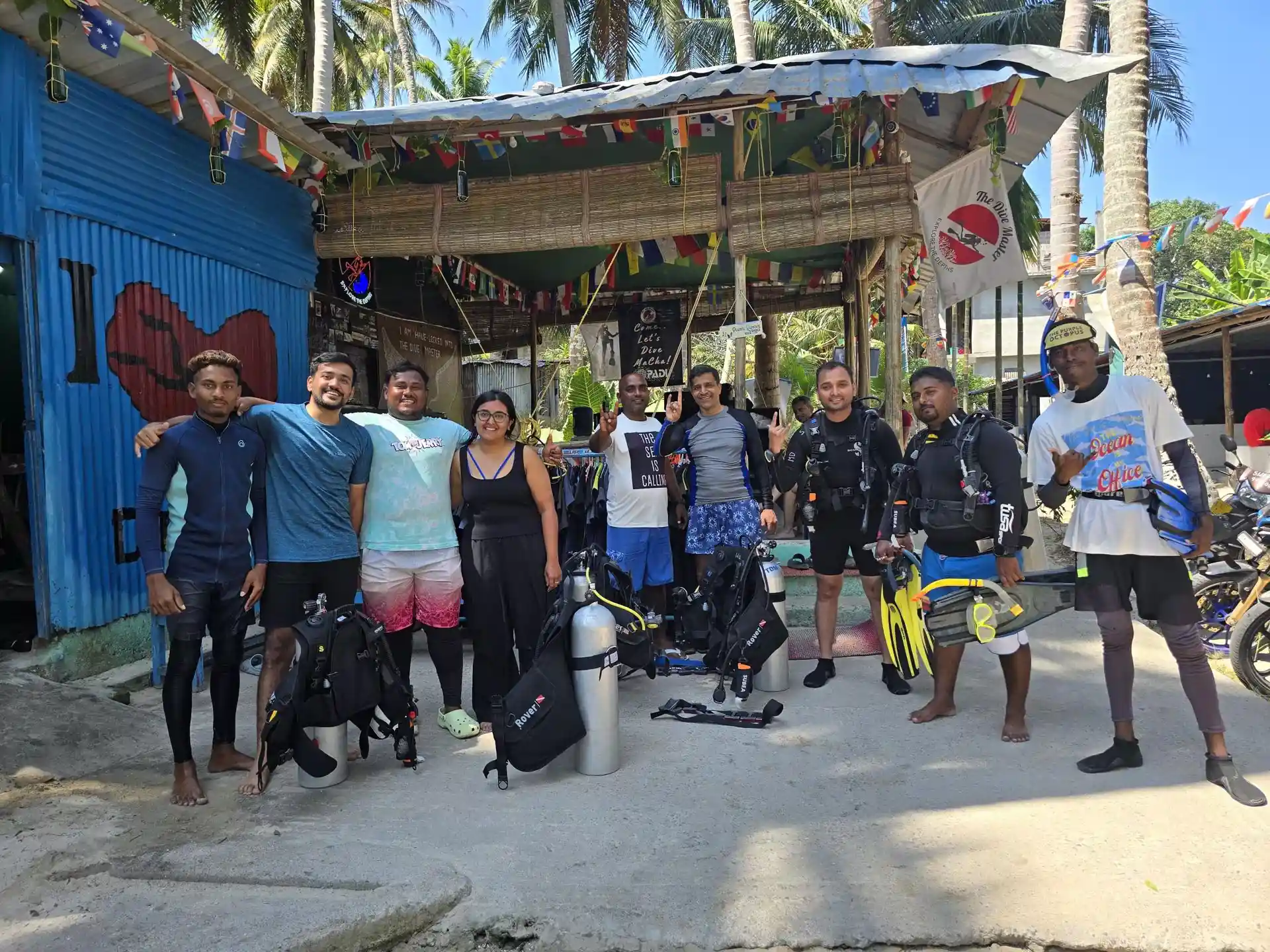 Dive shop photo