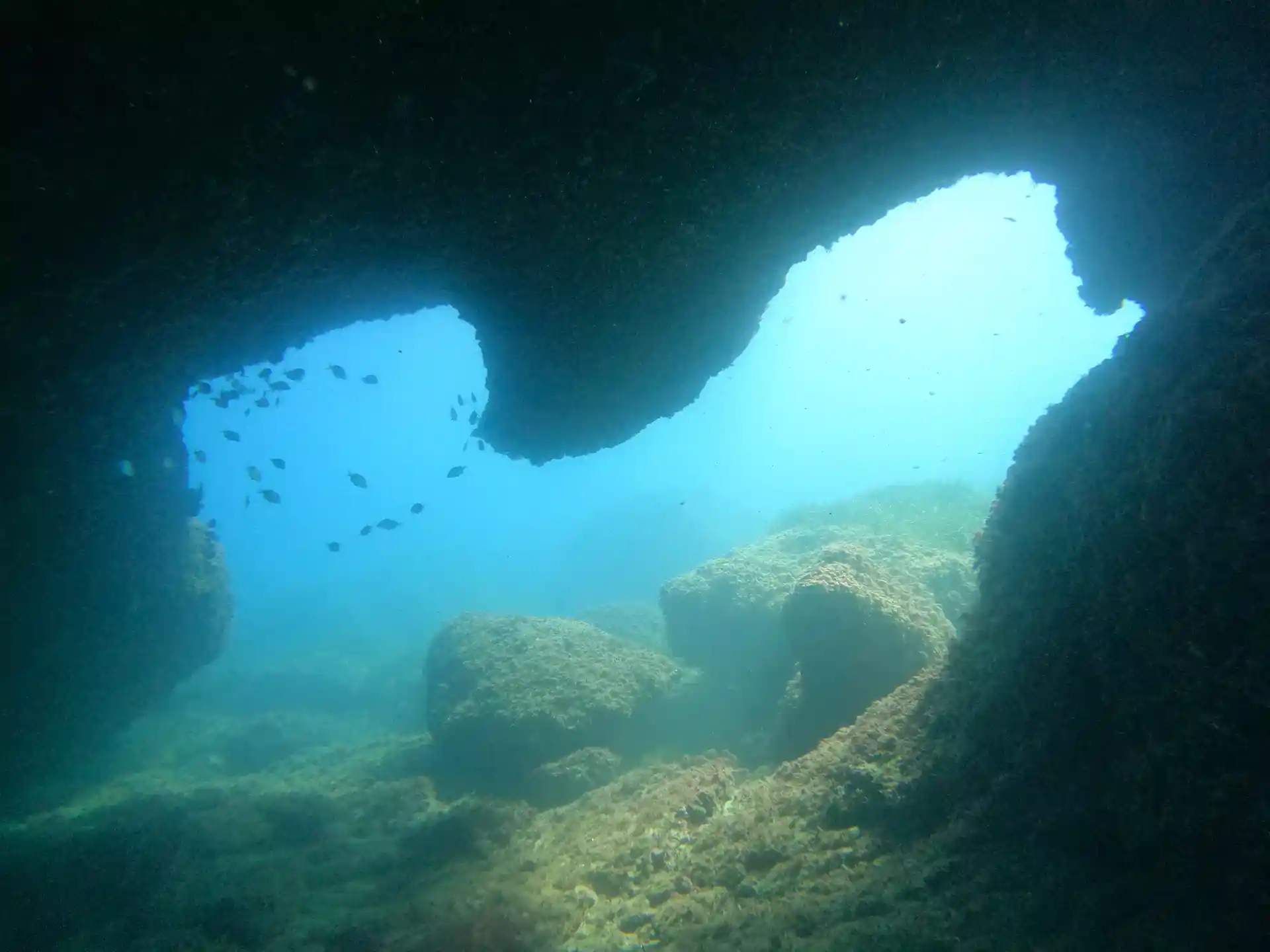 Foto des Tauchplatzes