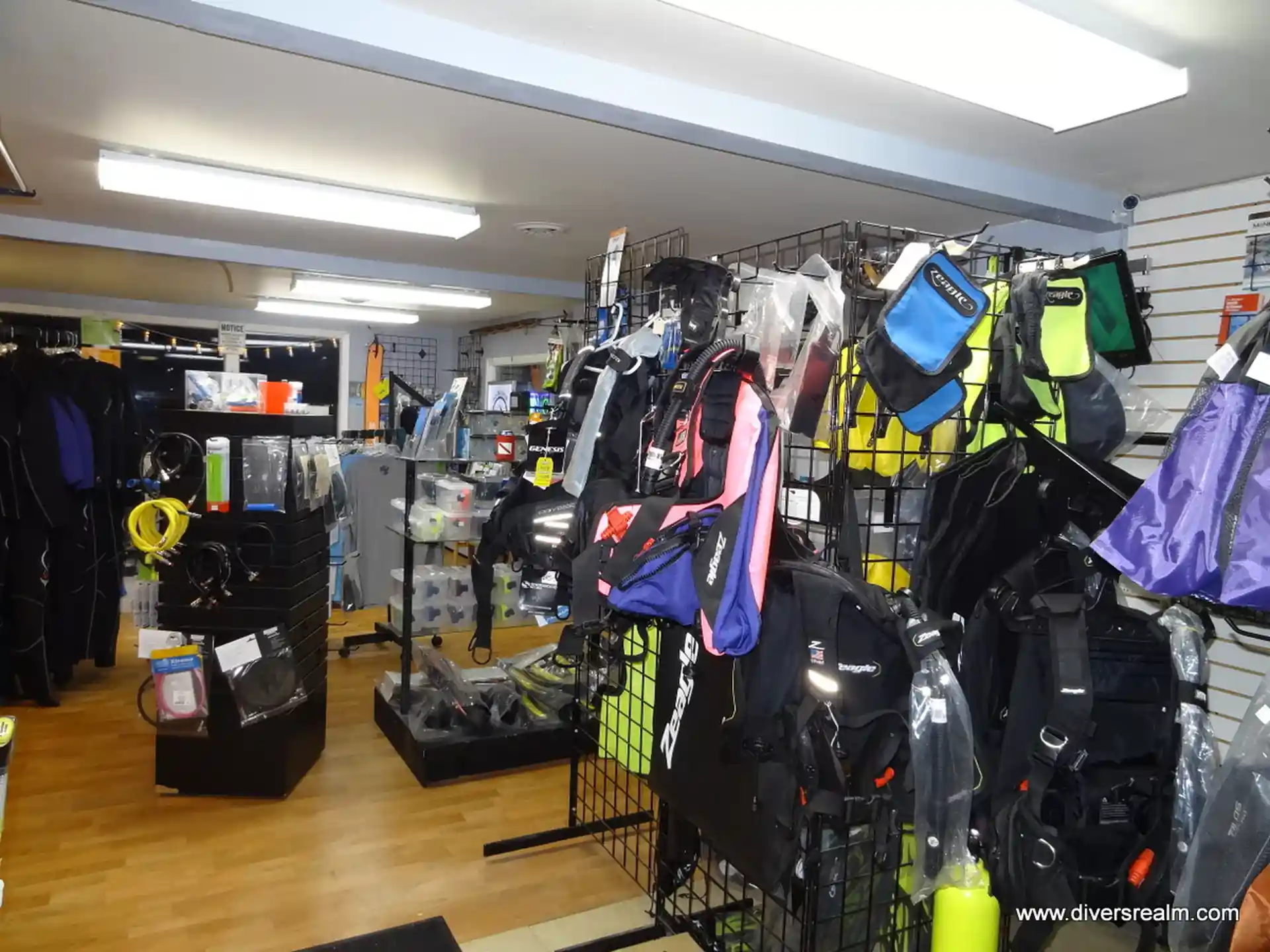 Dive shop photo