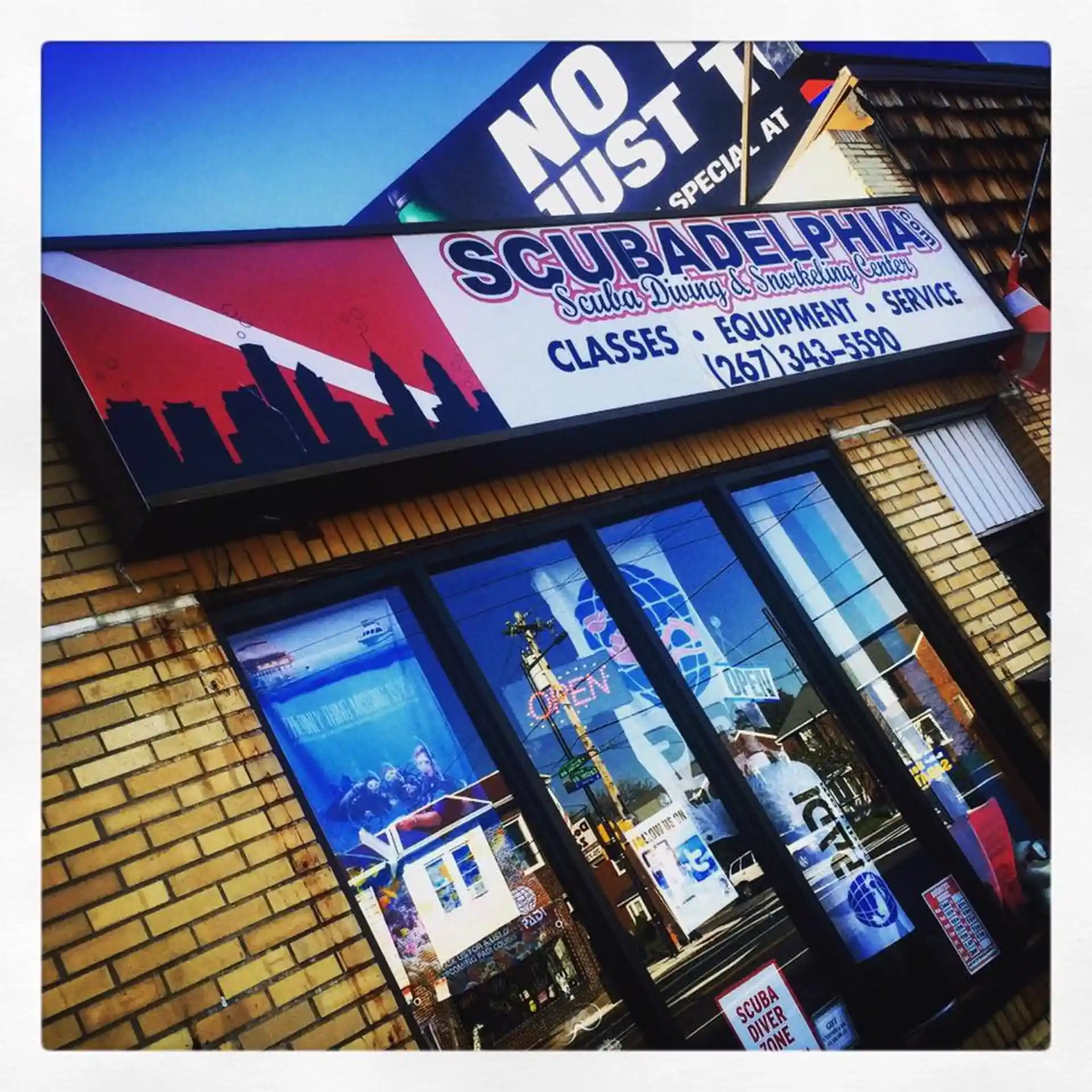 Dive shop photo