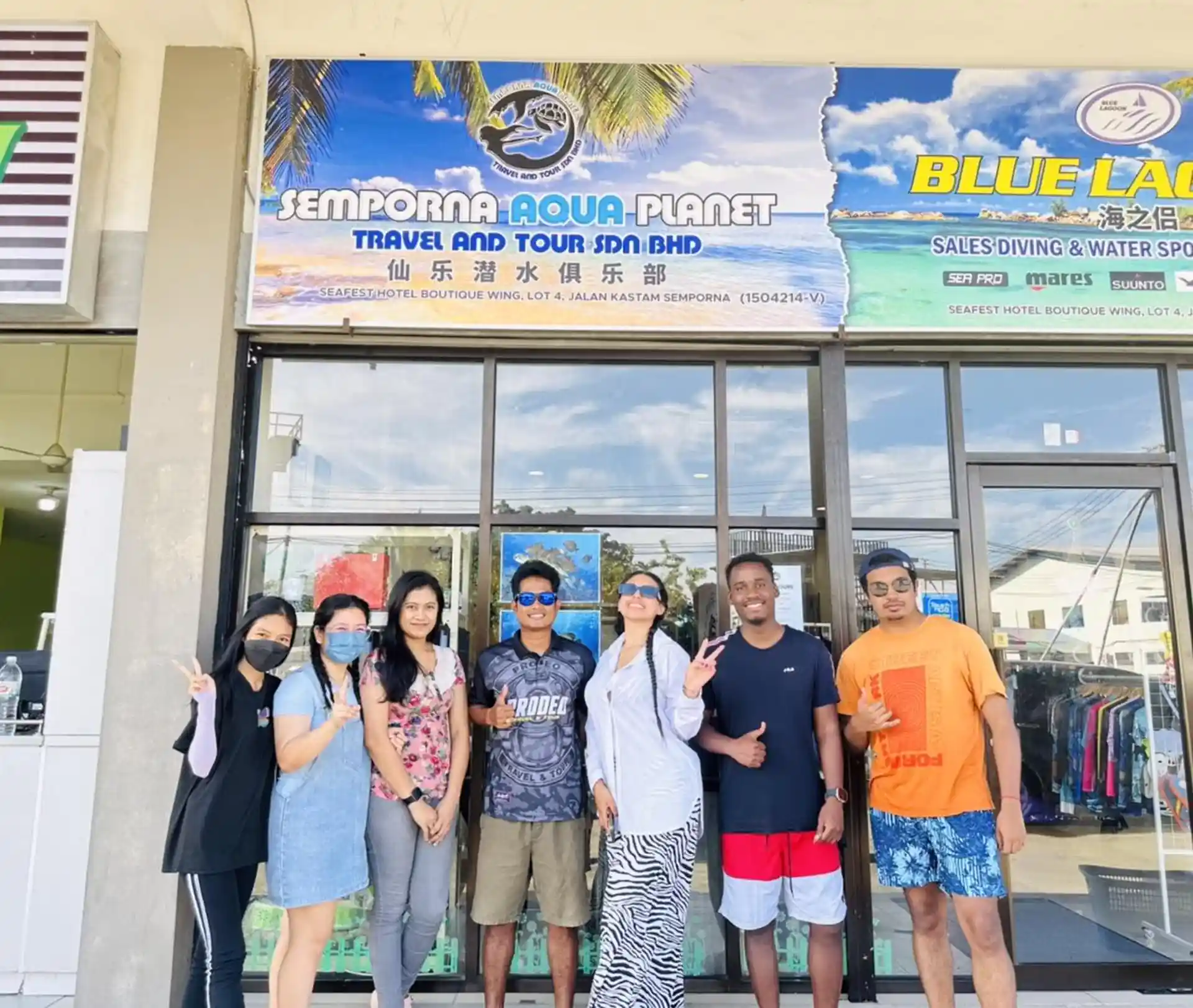 Dive shop photo