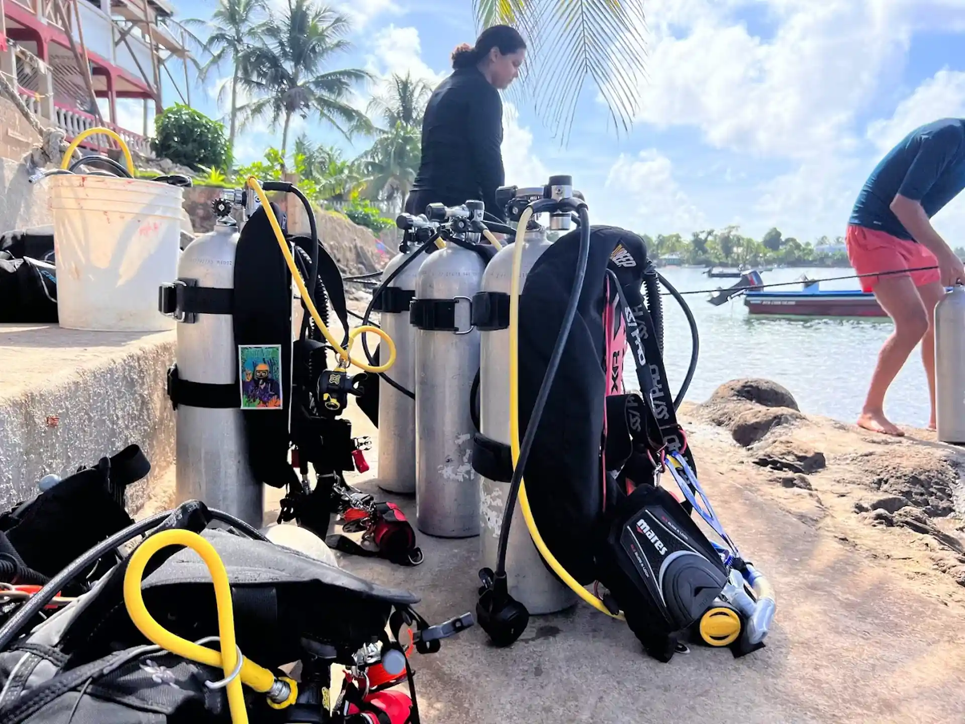 Dive shop photo