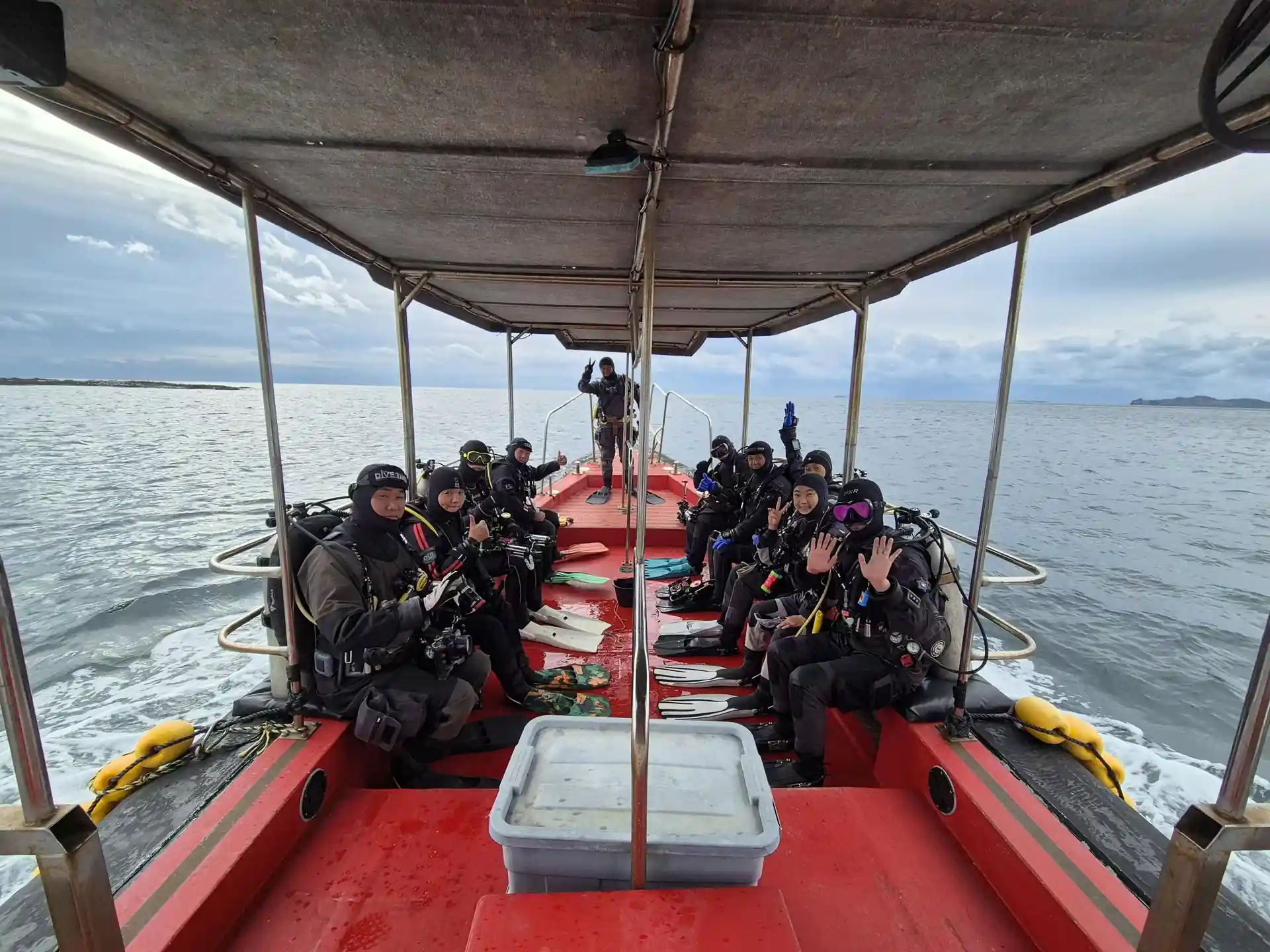 Diving spots in western Jeju