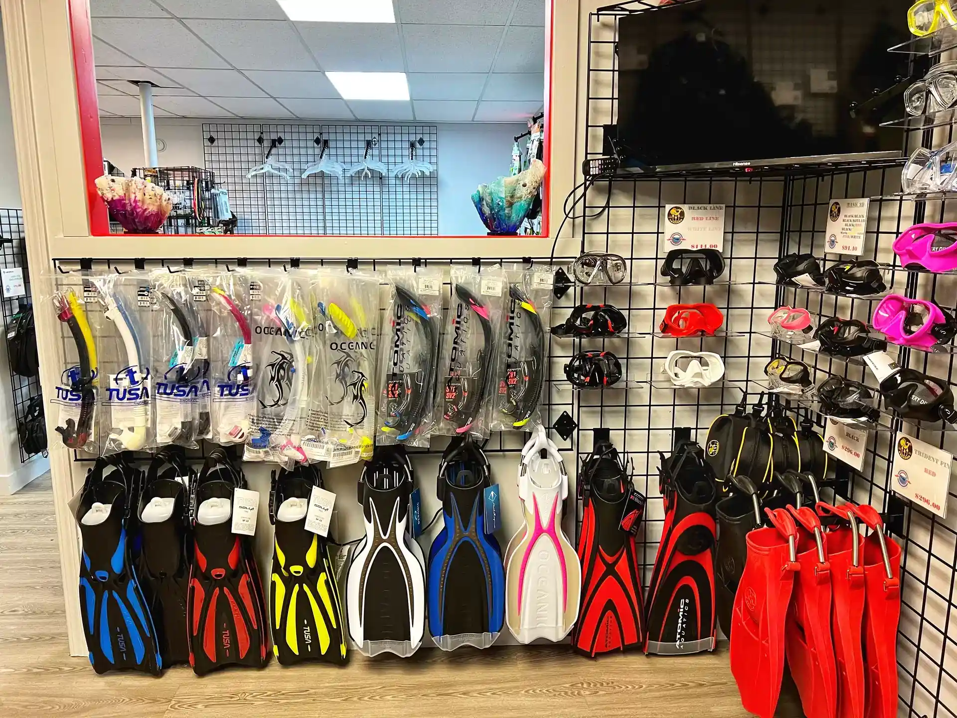Dive shop photo