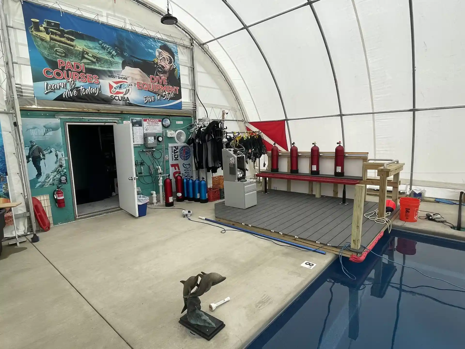 Dive shop photo