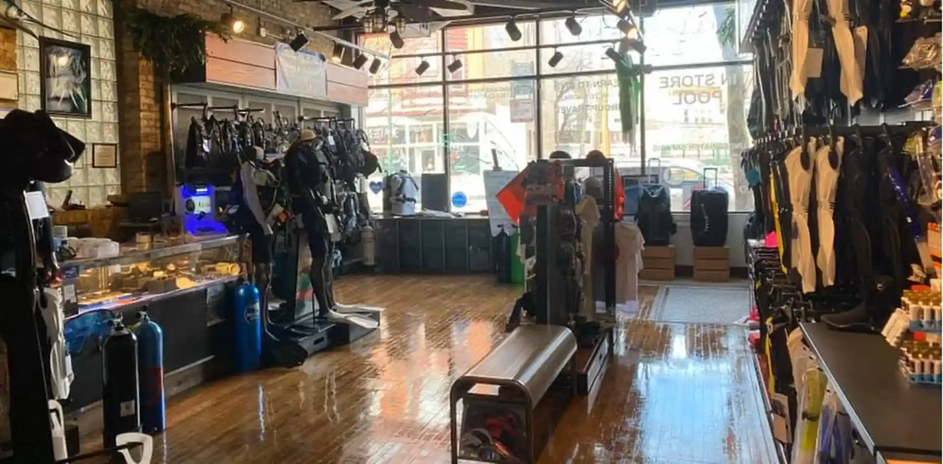 Dive shop photo