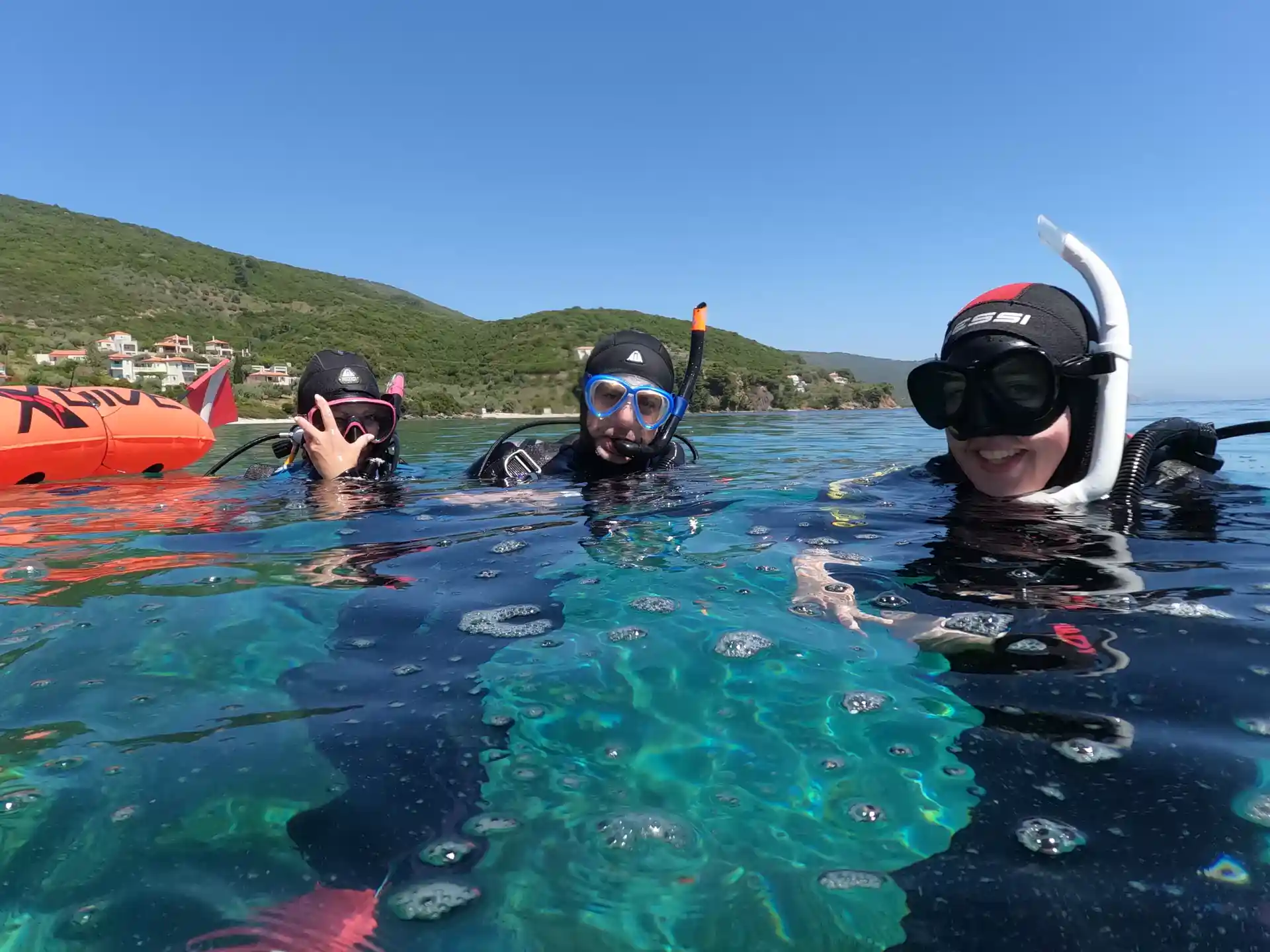 Happy Divers