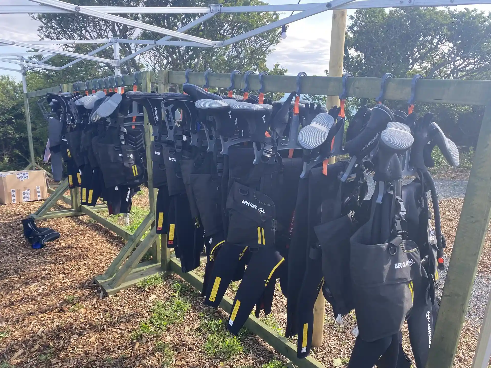 ダイビングショップの写真