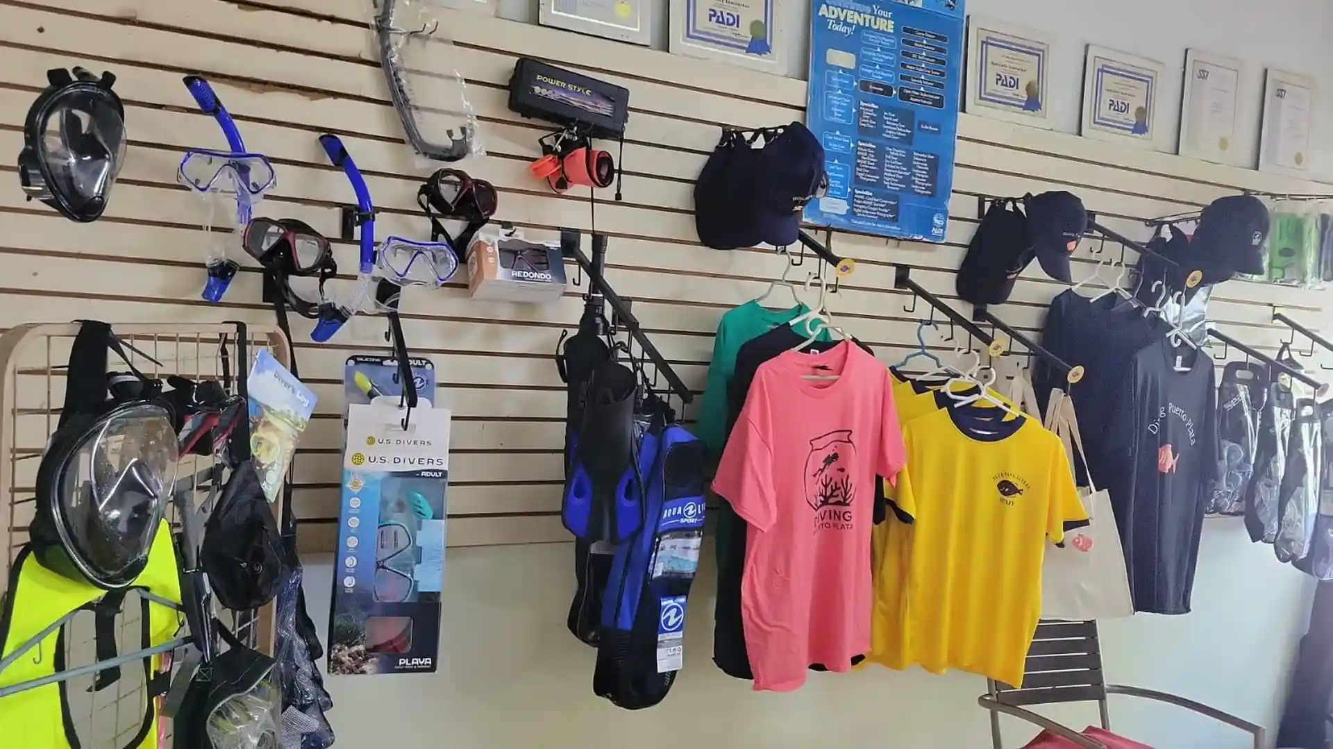 Dive shop photo