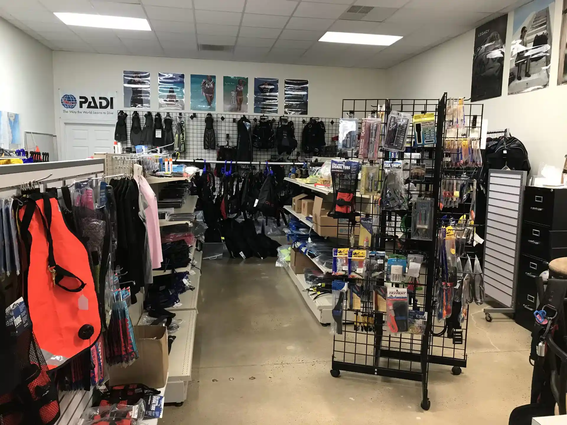 Dive shop photo
