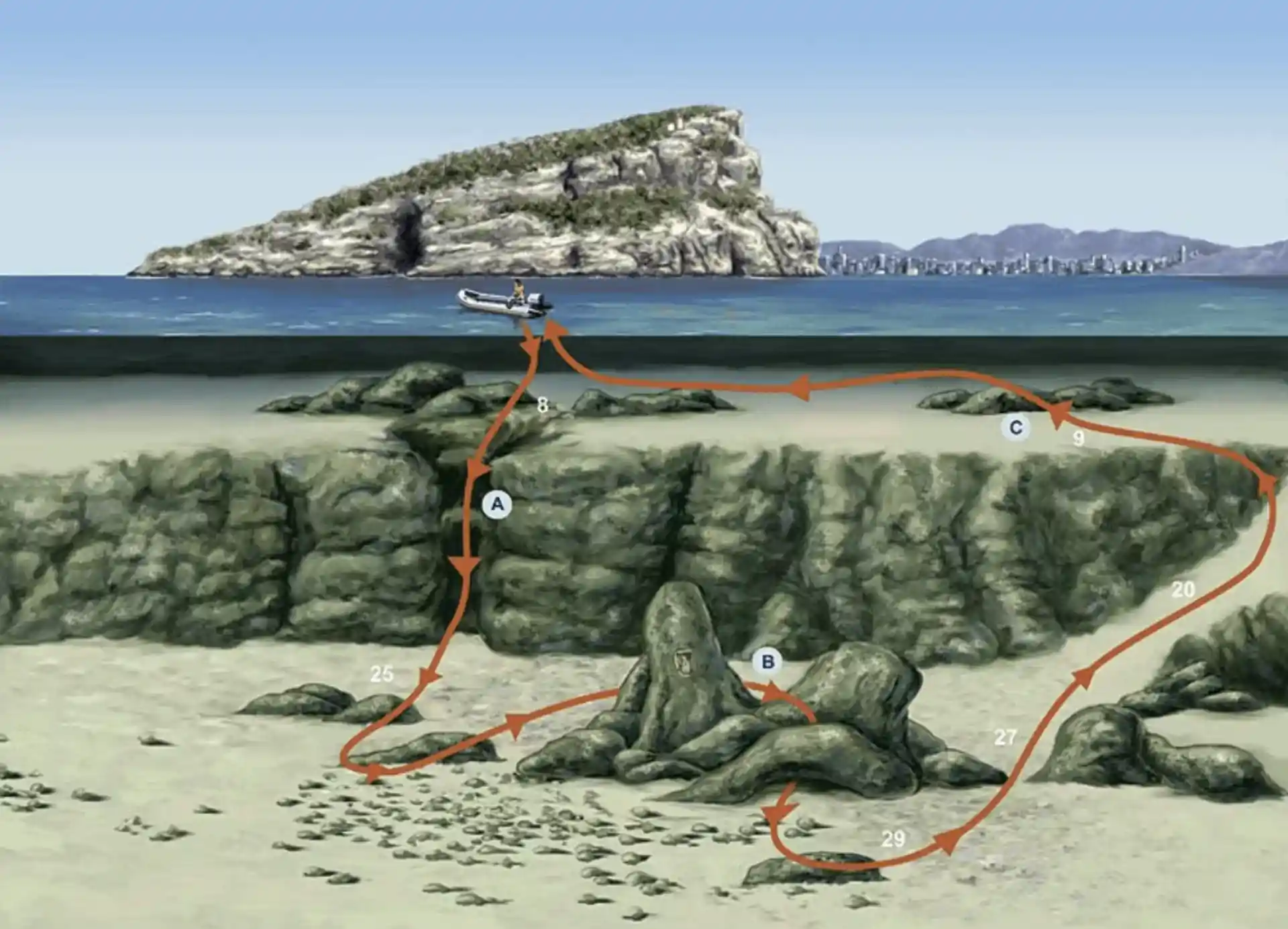 Foto del sitio de buceo