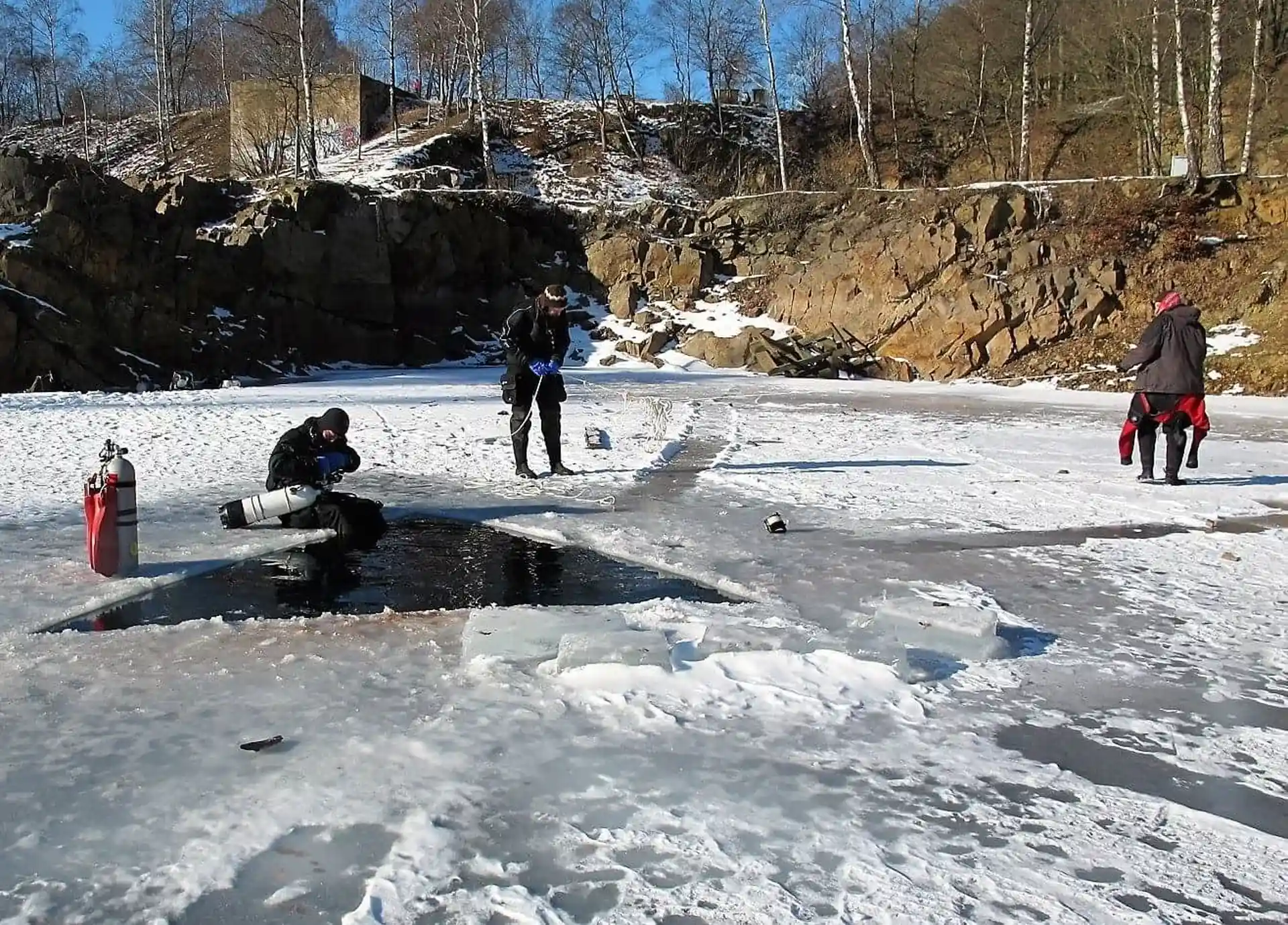 Icediving