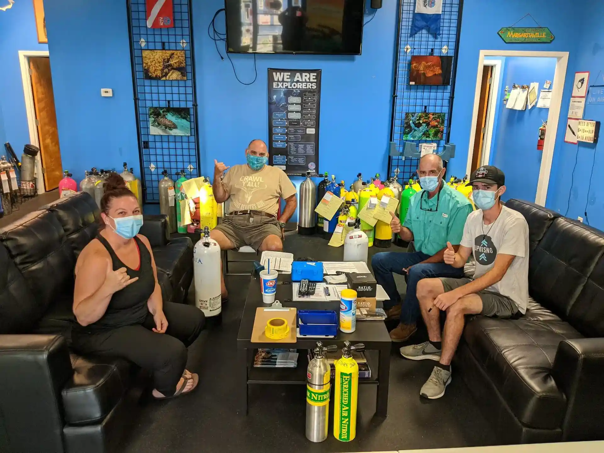 Dive shop photo