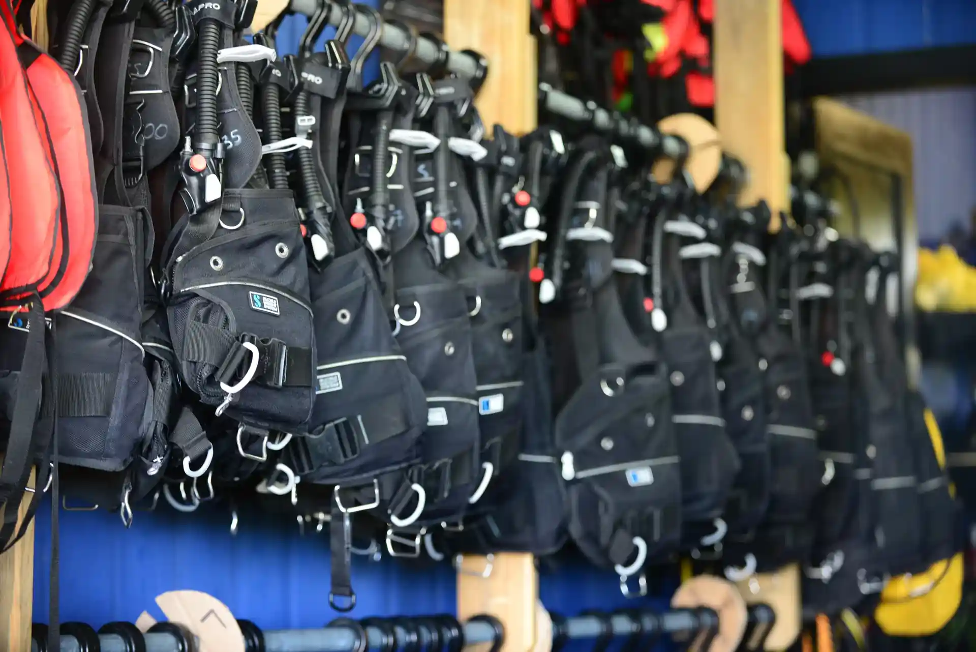 Foto de la tienda de buceo