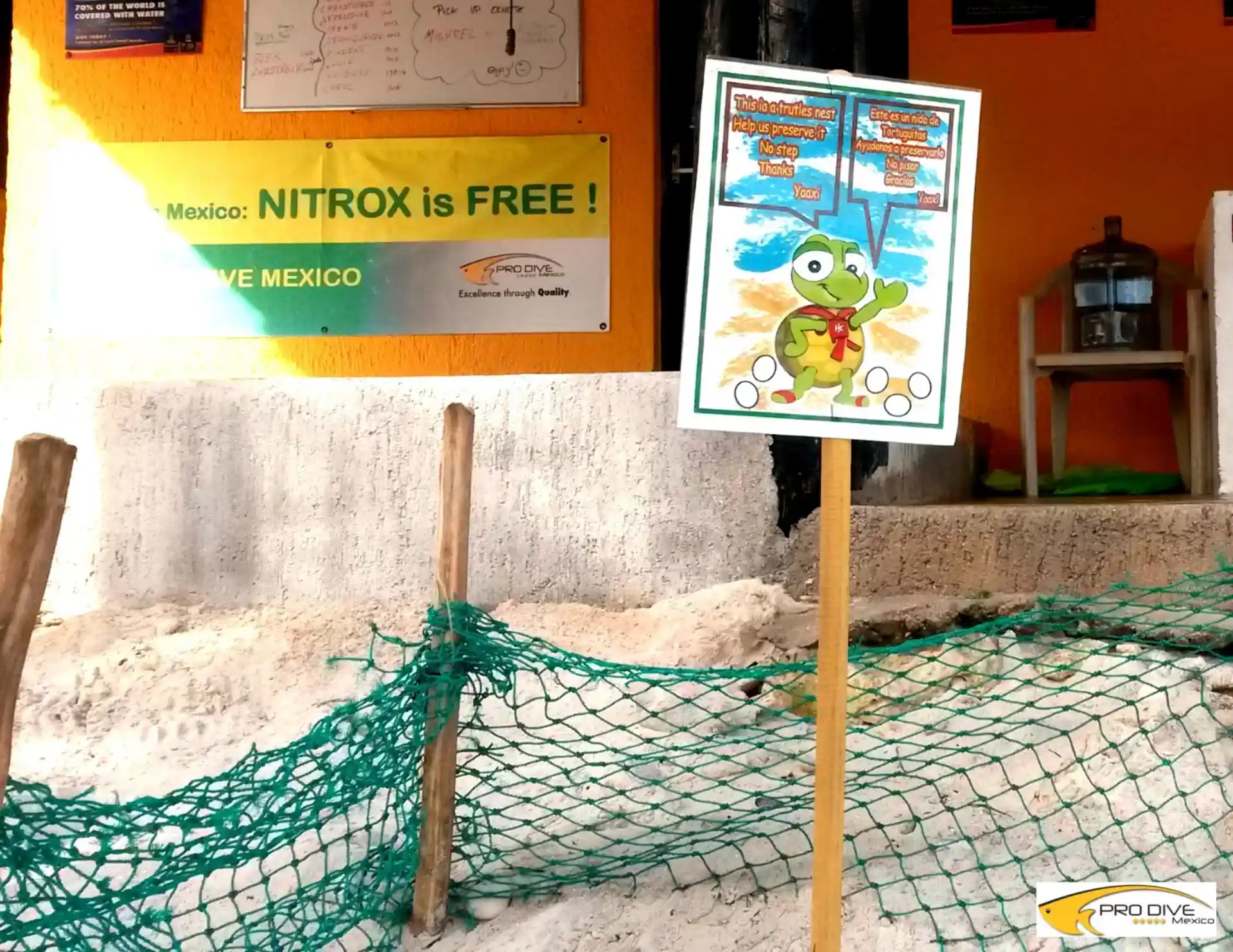 Foto de la tienda de buceo