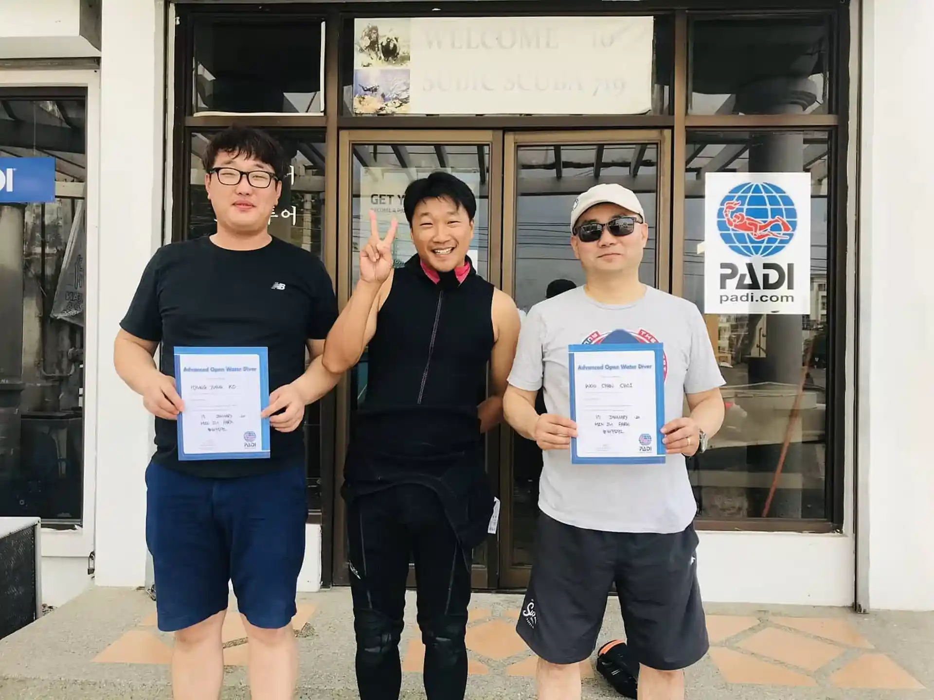 Dive shop photo