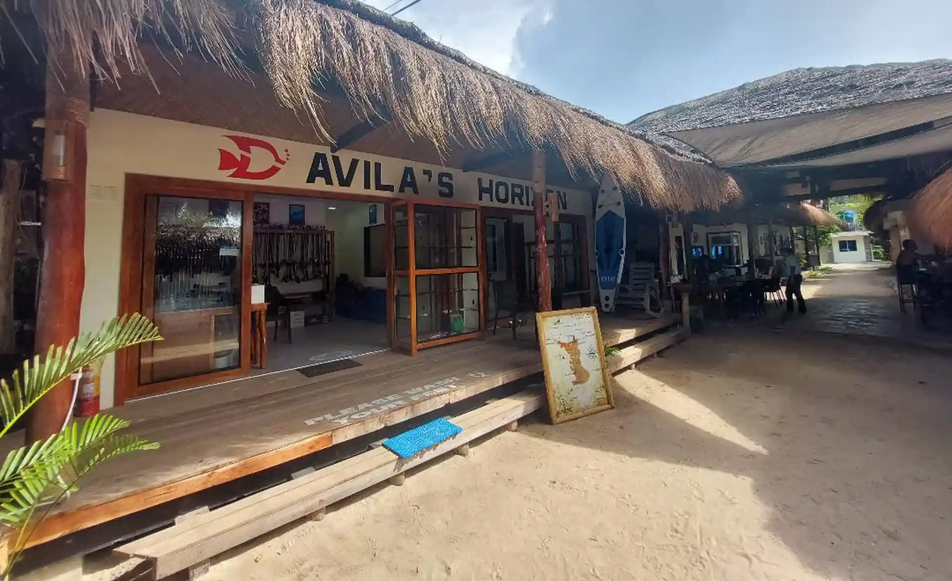 Photo du magasin de plongée
