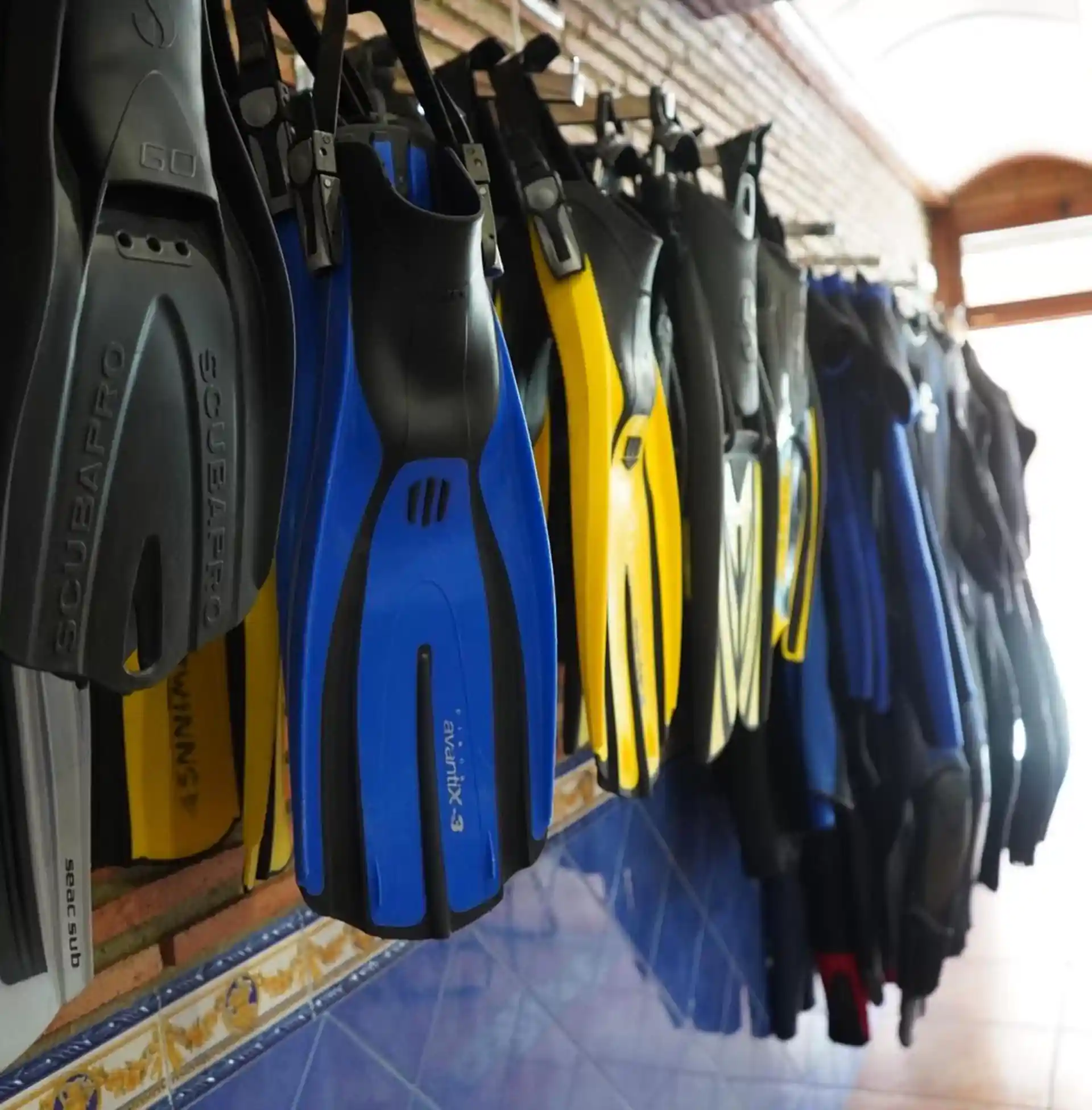 Foto de la tienda de buceo