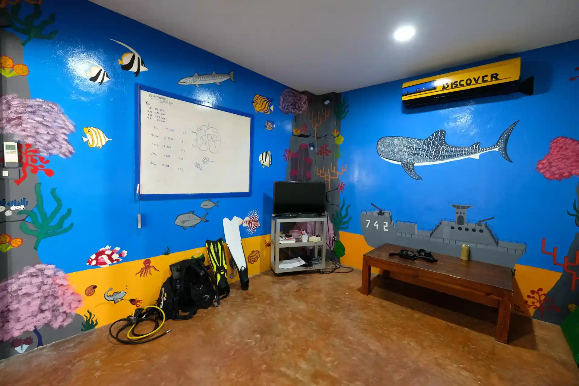 Foto de la tienda de buceo