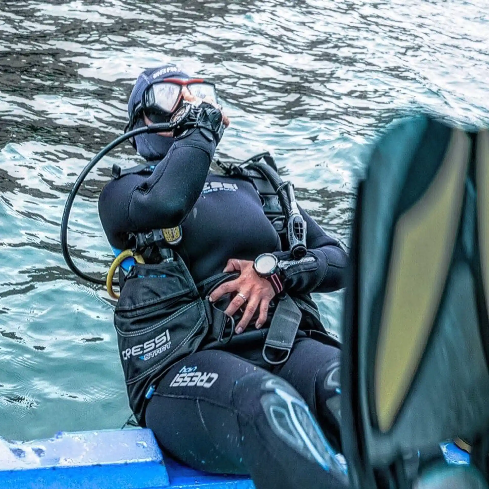 Foto de la tienda de buceo