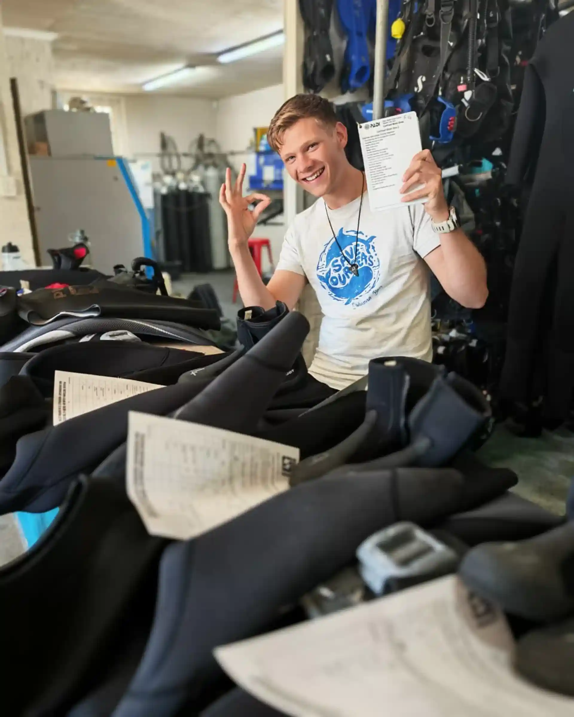 Dive shop photo