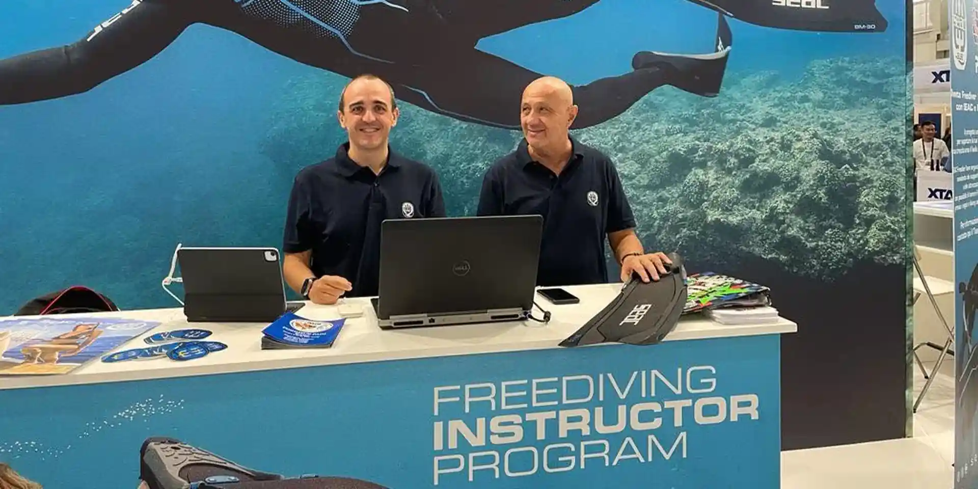 sono disponibili con Poggisub anche corsi Istruttori Freediver