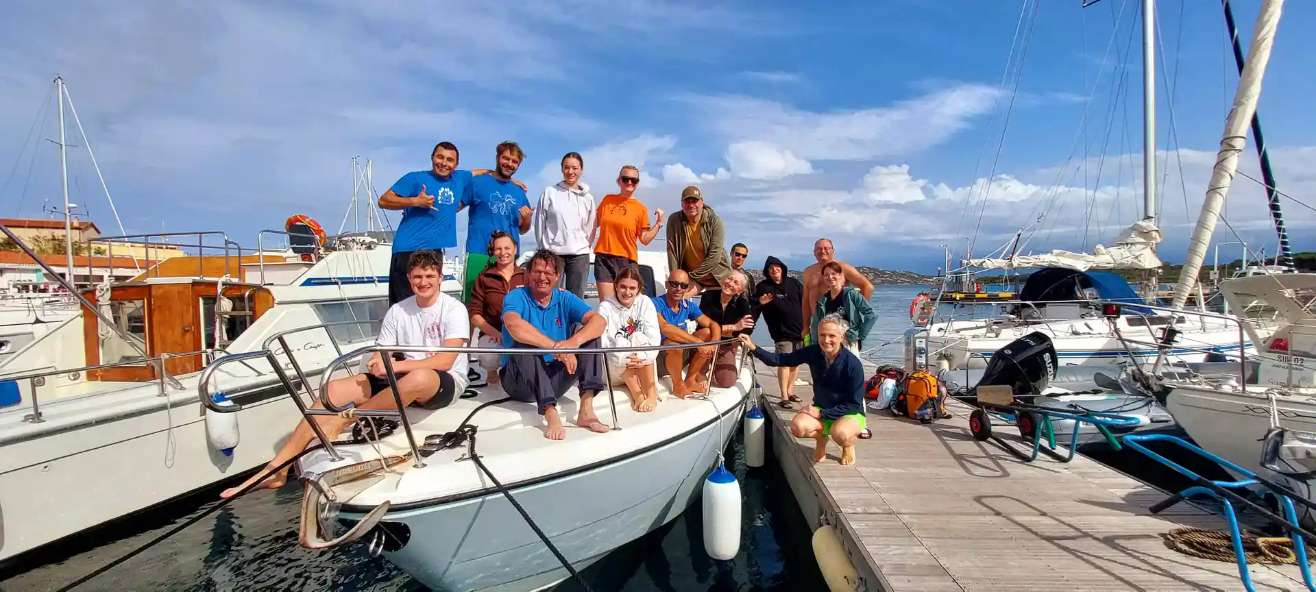 International guests and International Dive Team