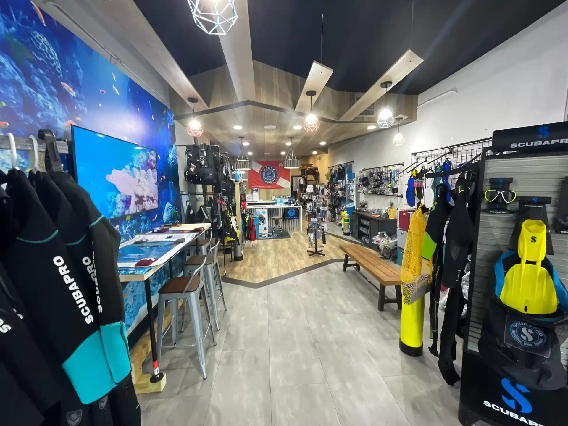 Dive shop photo