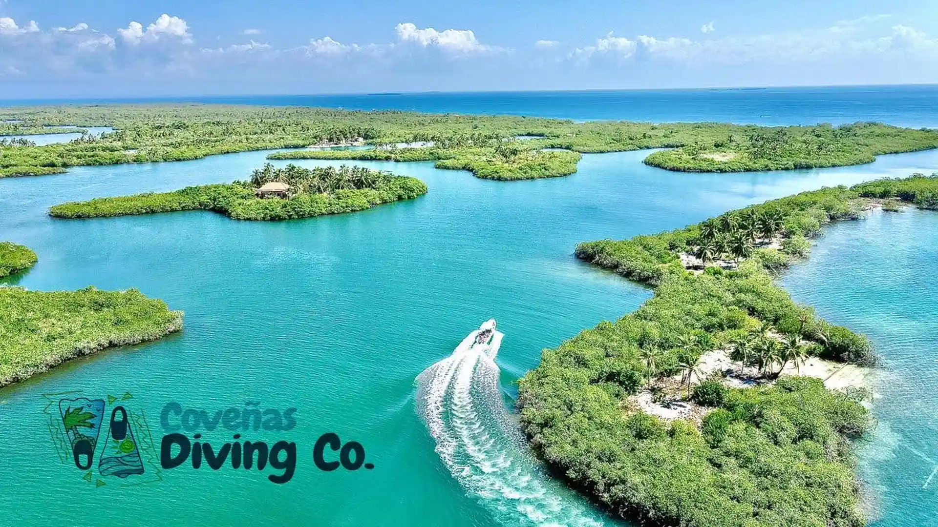 Caribbean sunrise, gear ready, and heading toward an underwater paradise.