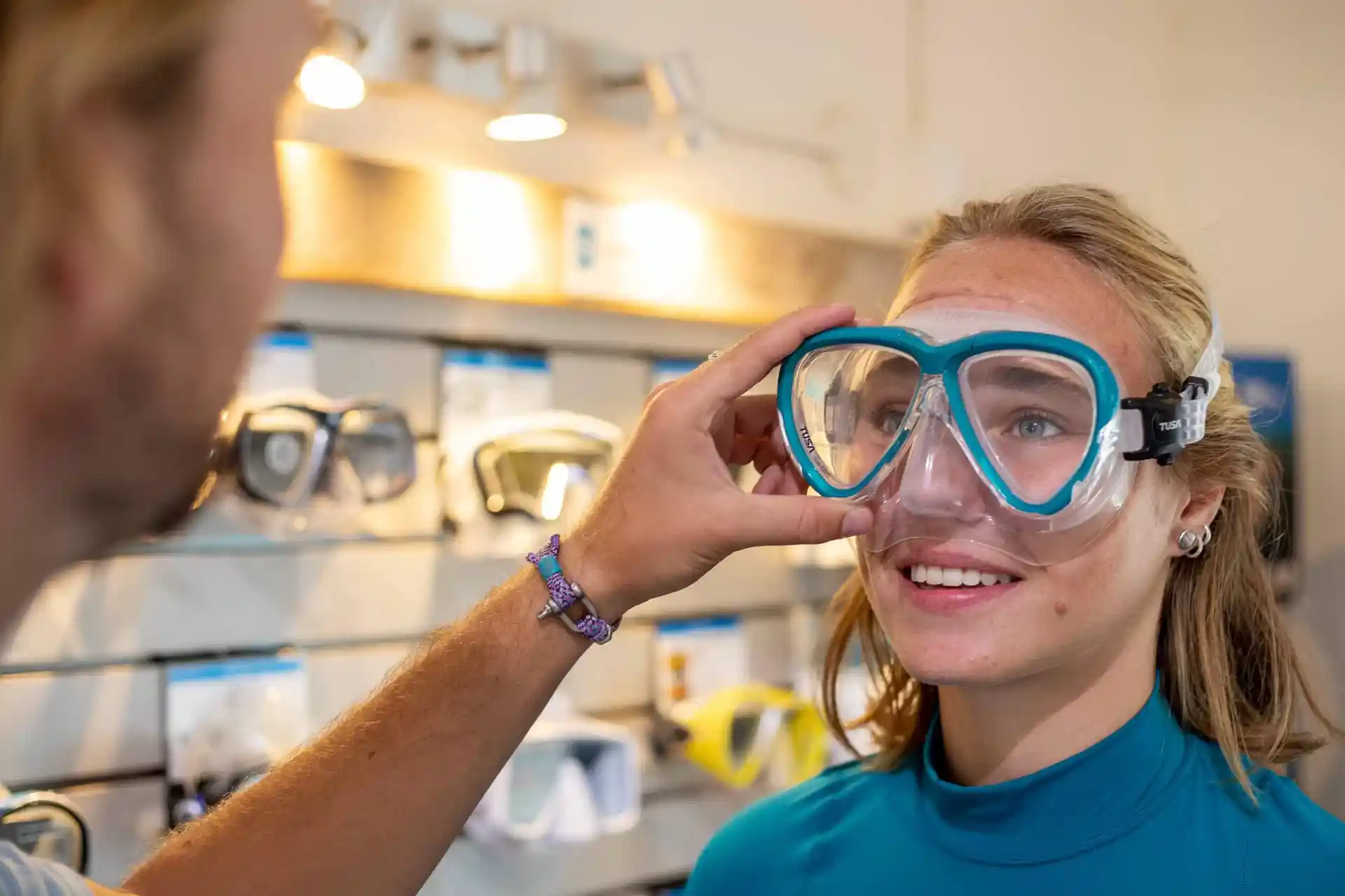Foto de la tienda de buceo