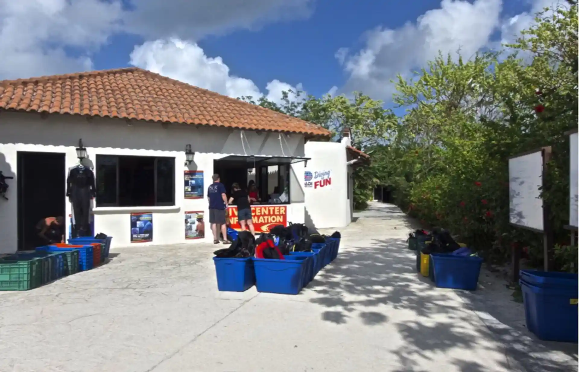 Dive shop photo