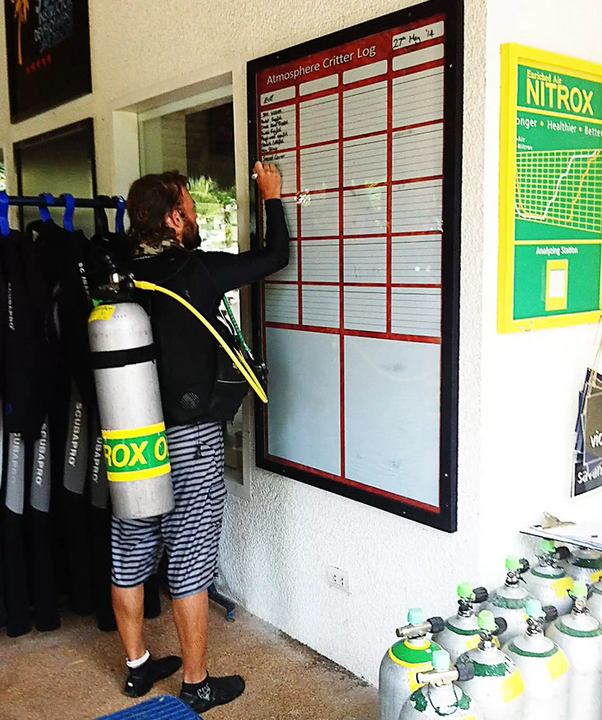 Dive shop photo