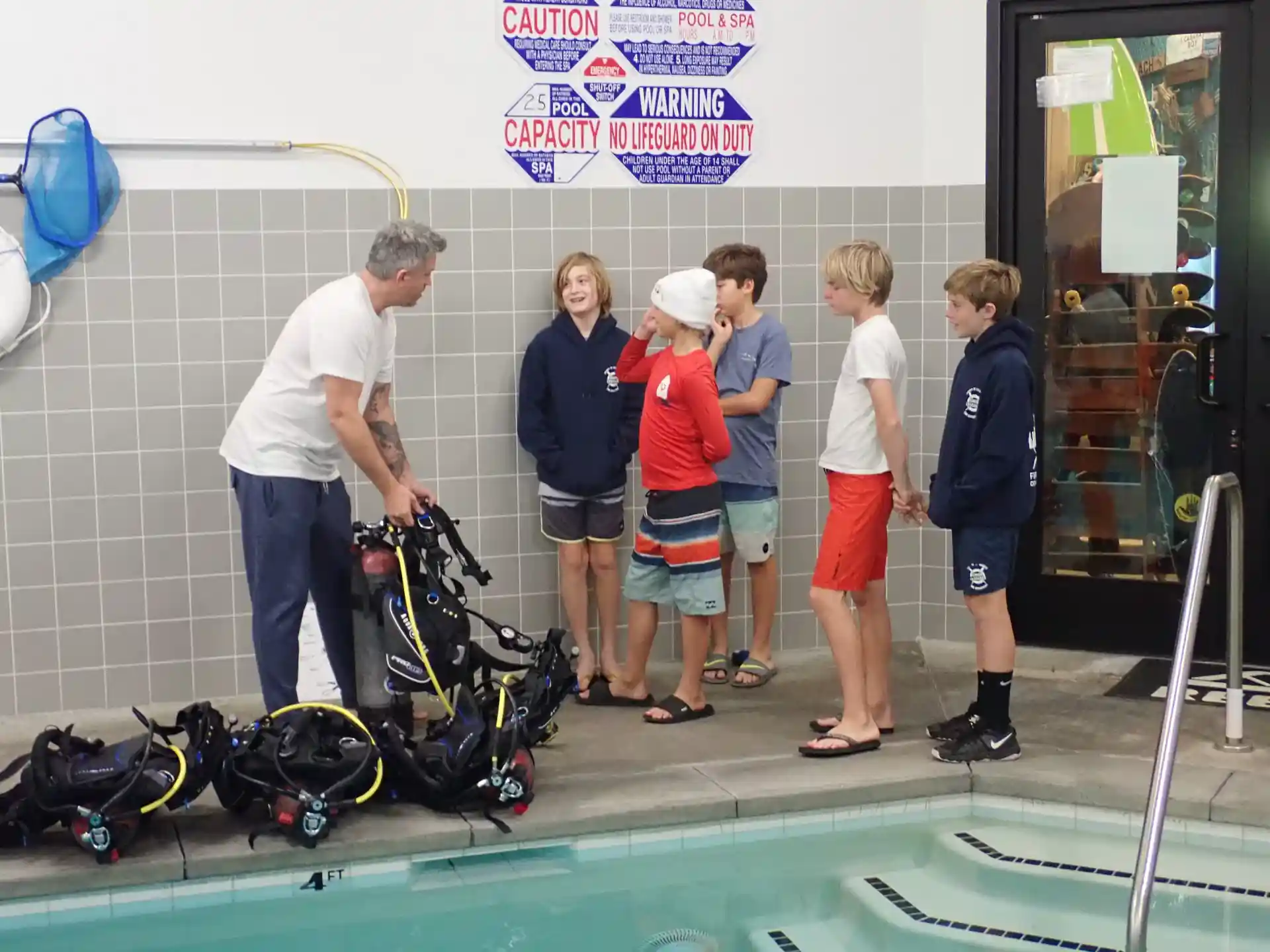 Dive shop photo
