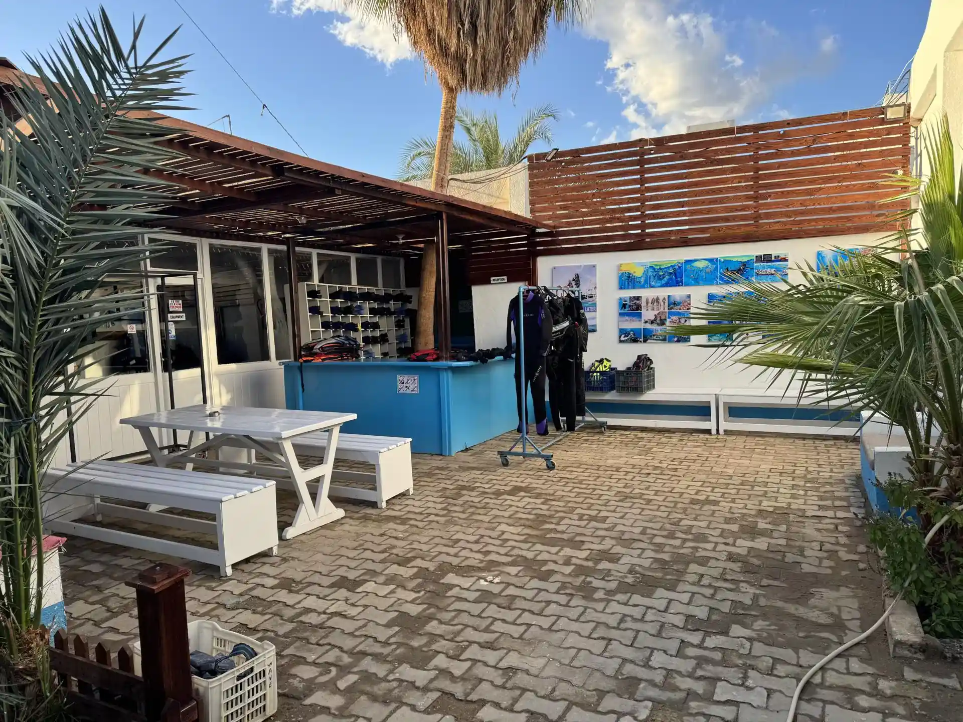 Open air terrace