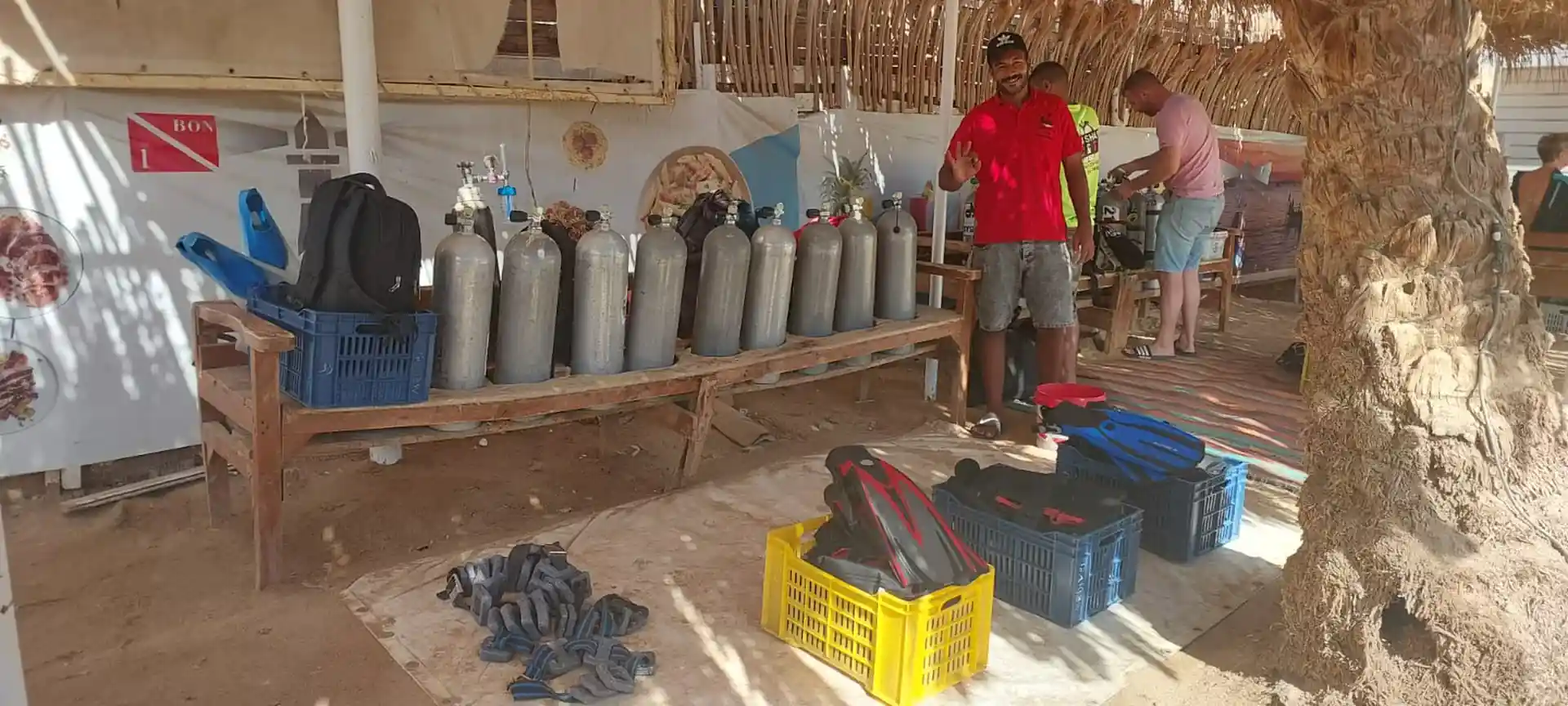 Photo du magasin de plongée