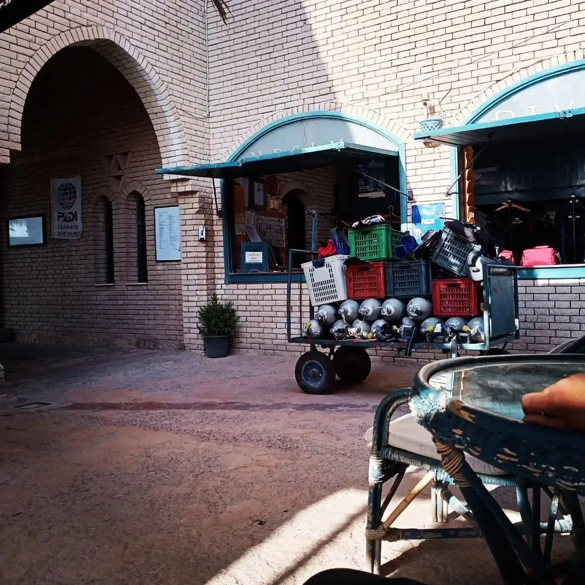 Dive shop photo