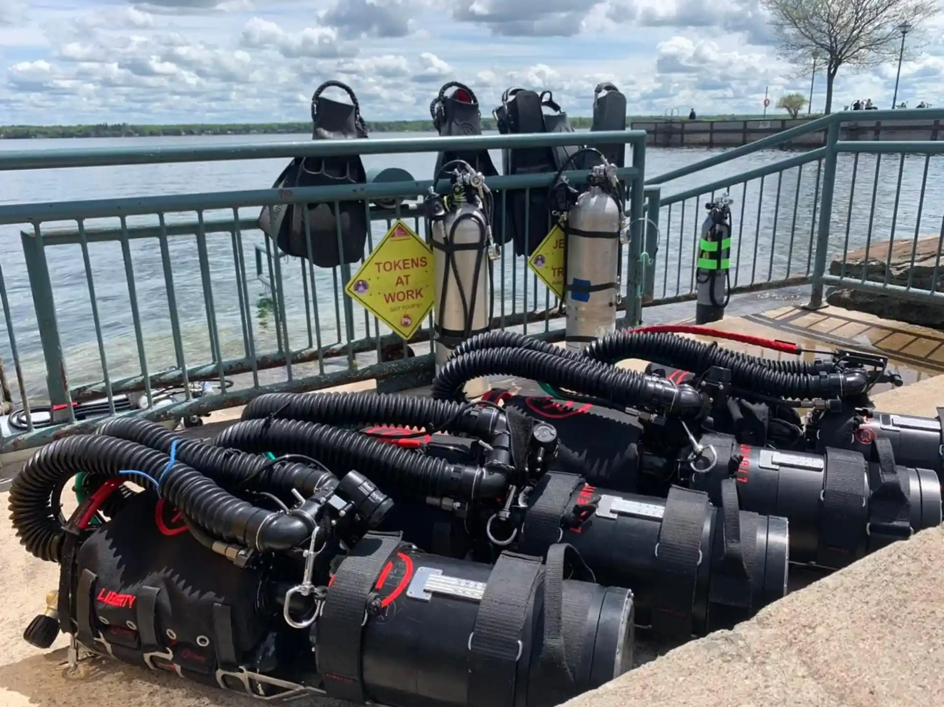 Foto des Tauchplatzes