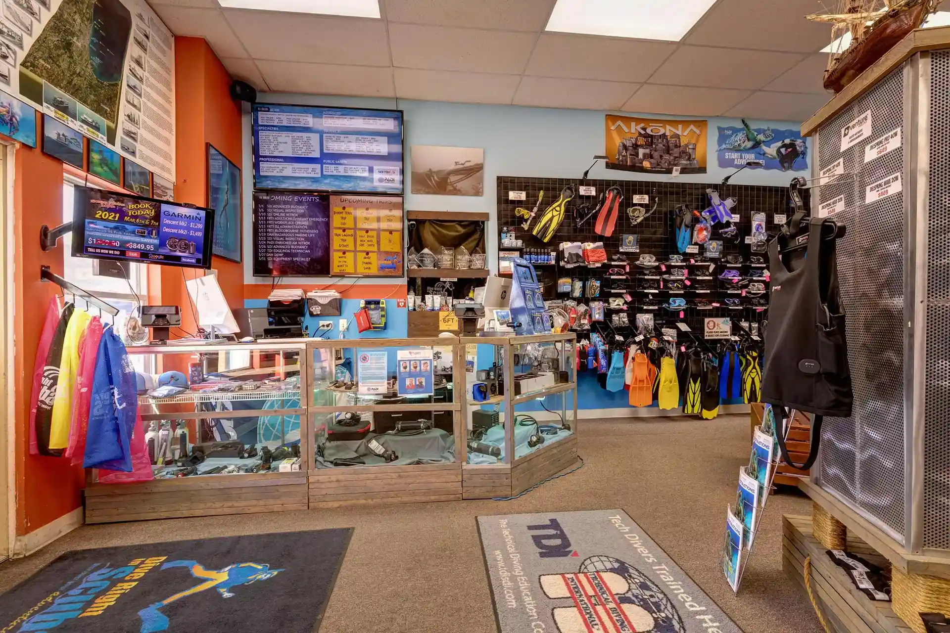Dive shop photo