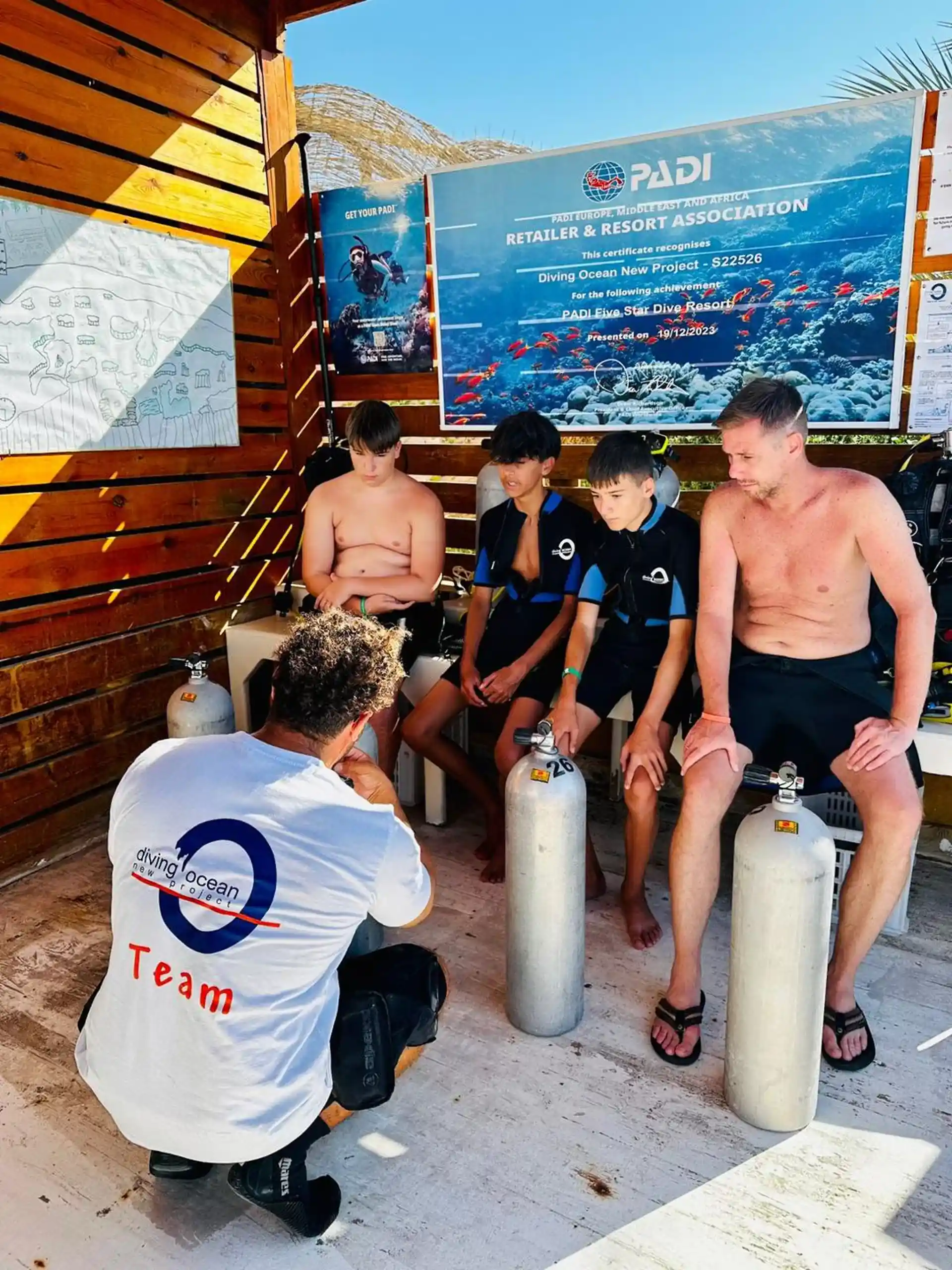 Dive shop photo