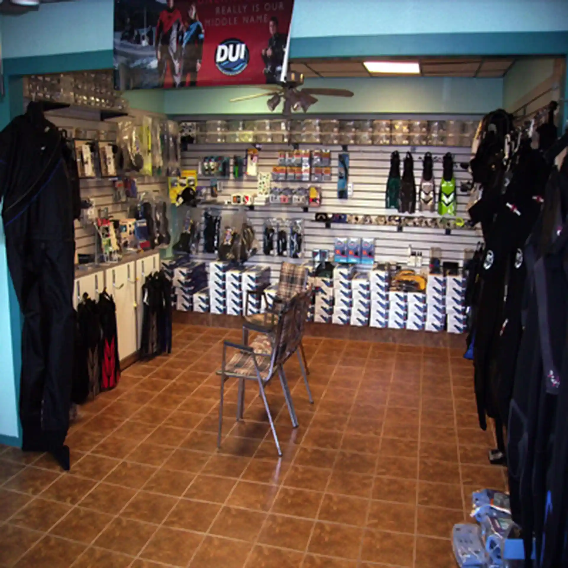 Dive shop photo