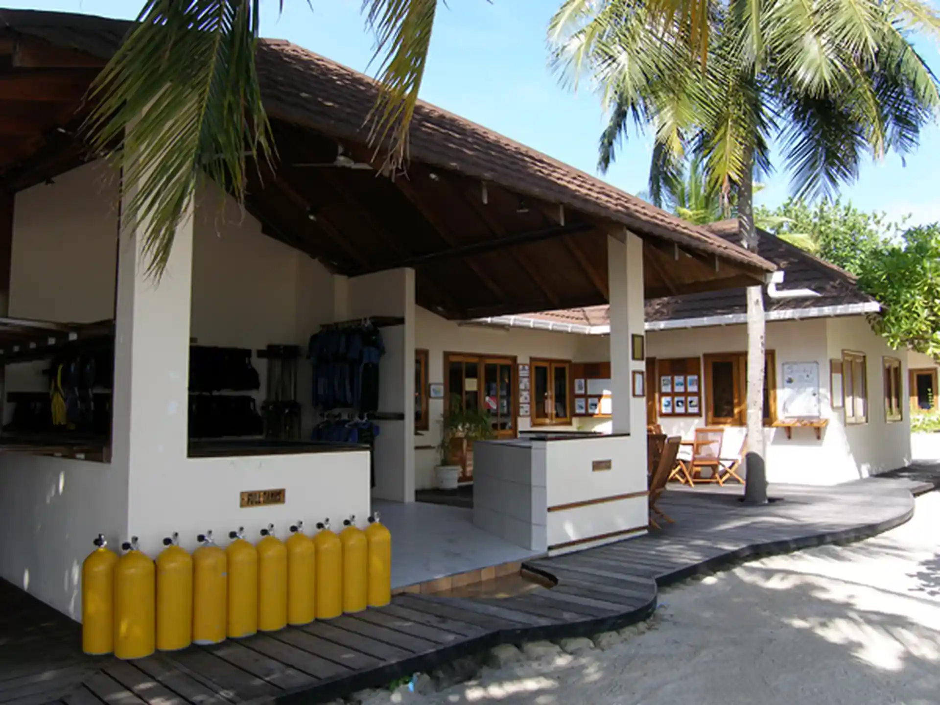 Foto des Tauchshops